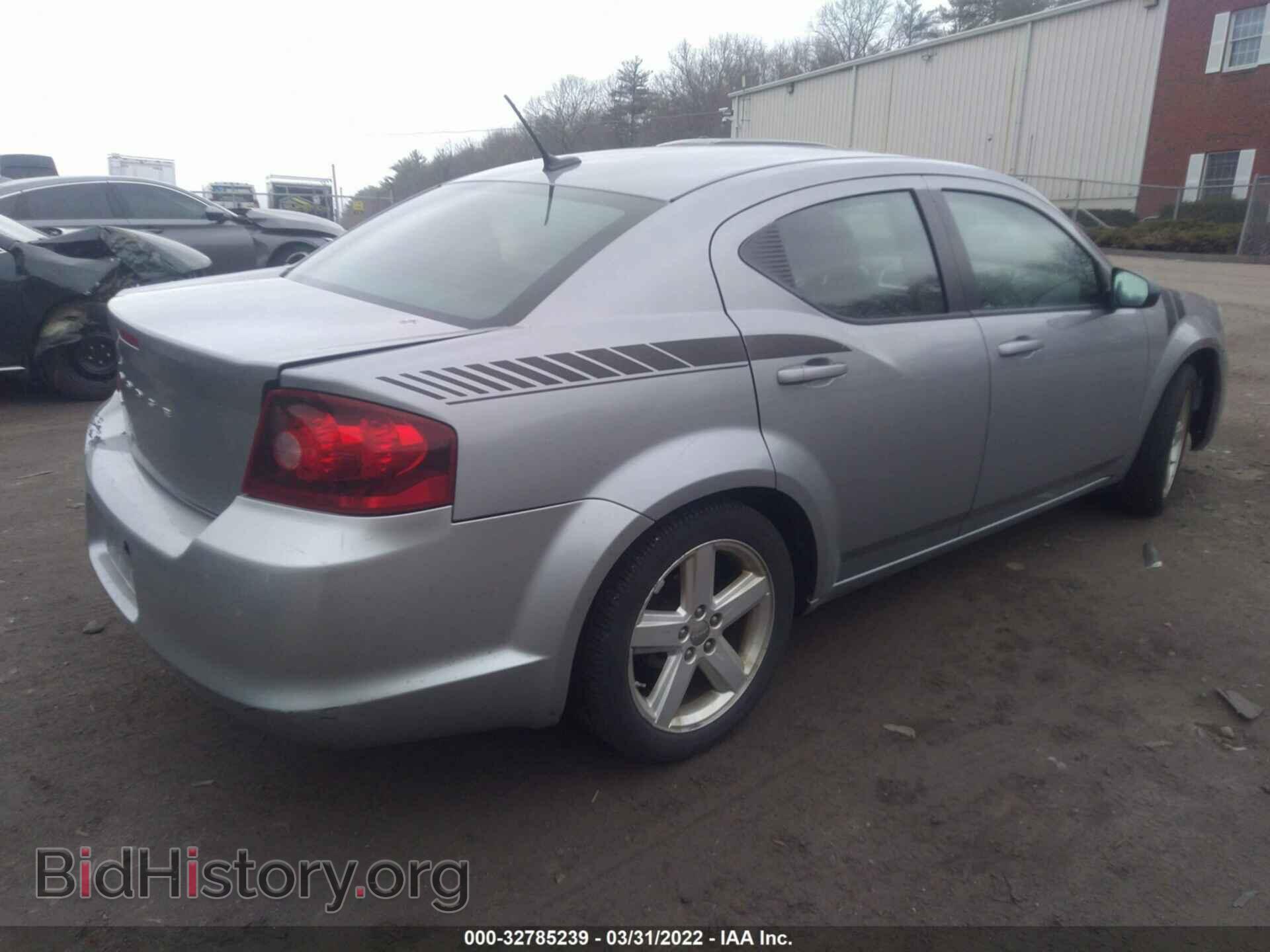 2013 DODGE AVENGER - VIN: 1C3CDZAB8DN661746 - Фото 4