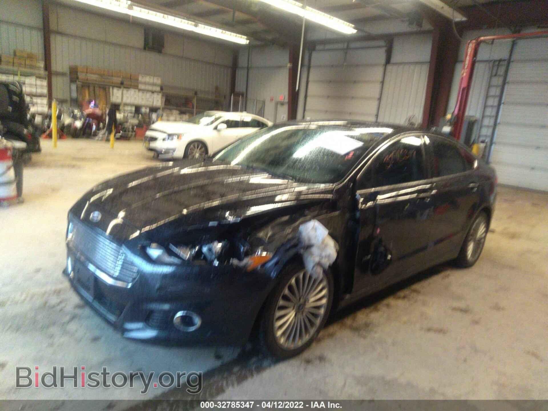 2013 FORD FUSION - VIN: 3FA6P0RU6DR354130 - Фото 2