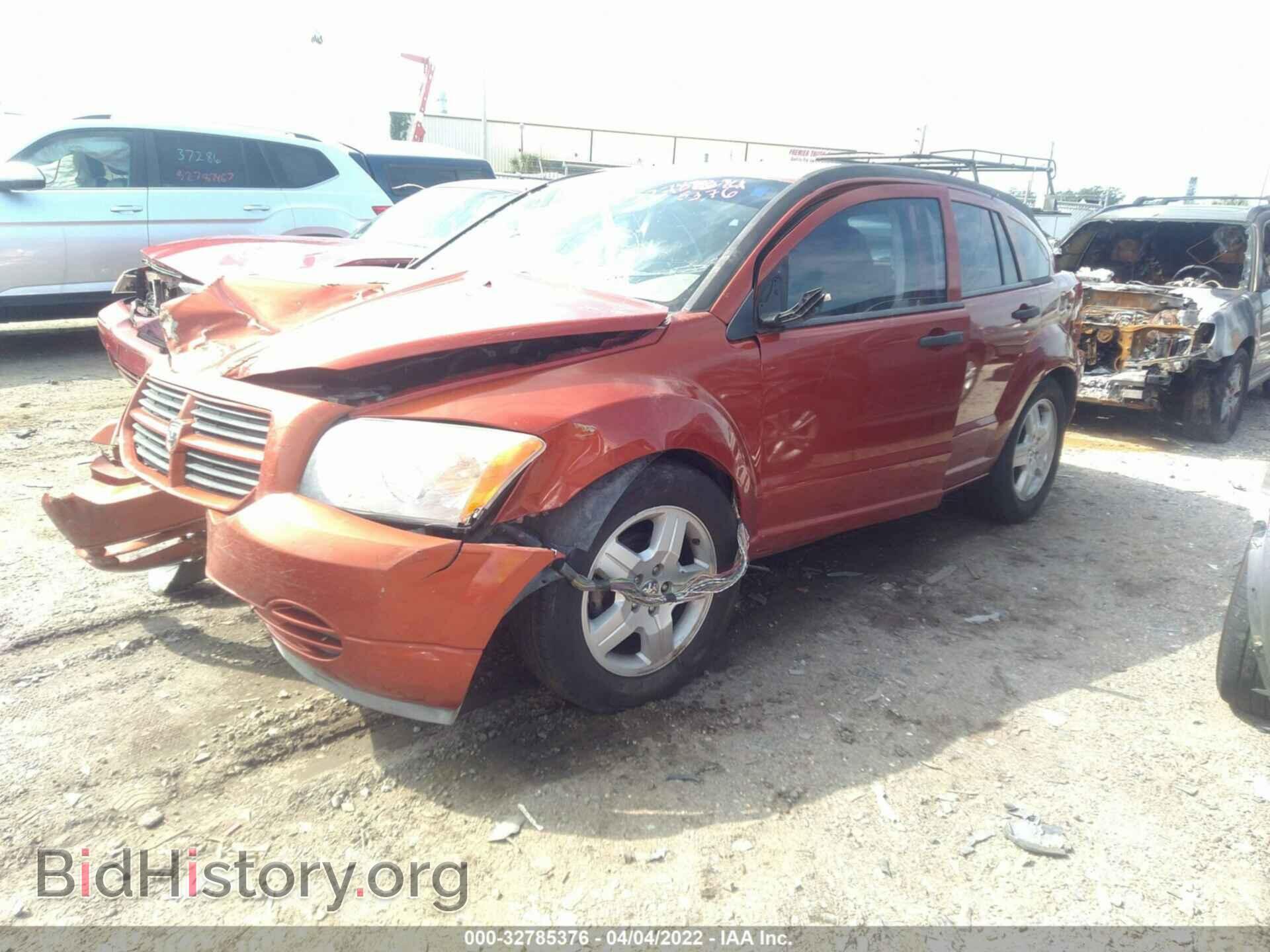 2008 DODGE CALIBER - VIN: 1B3HB28B28D769636 - Фото 2