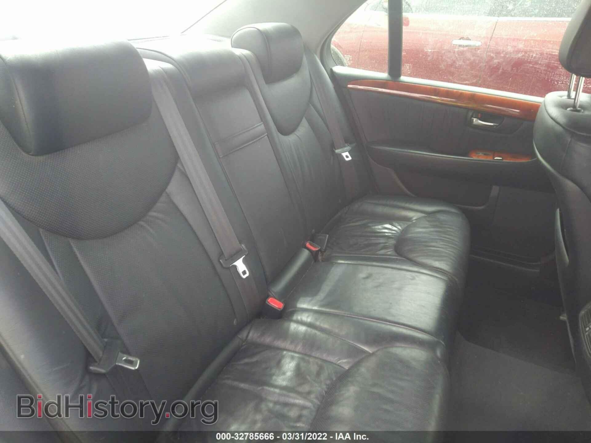 2006 LEXUS LS 430 - VIN: JTHBN36F465035142 - Фото 8