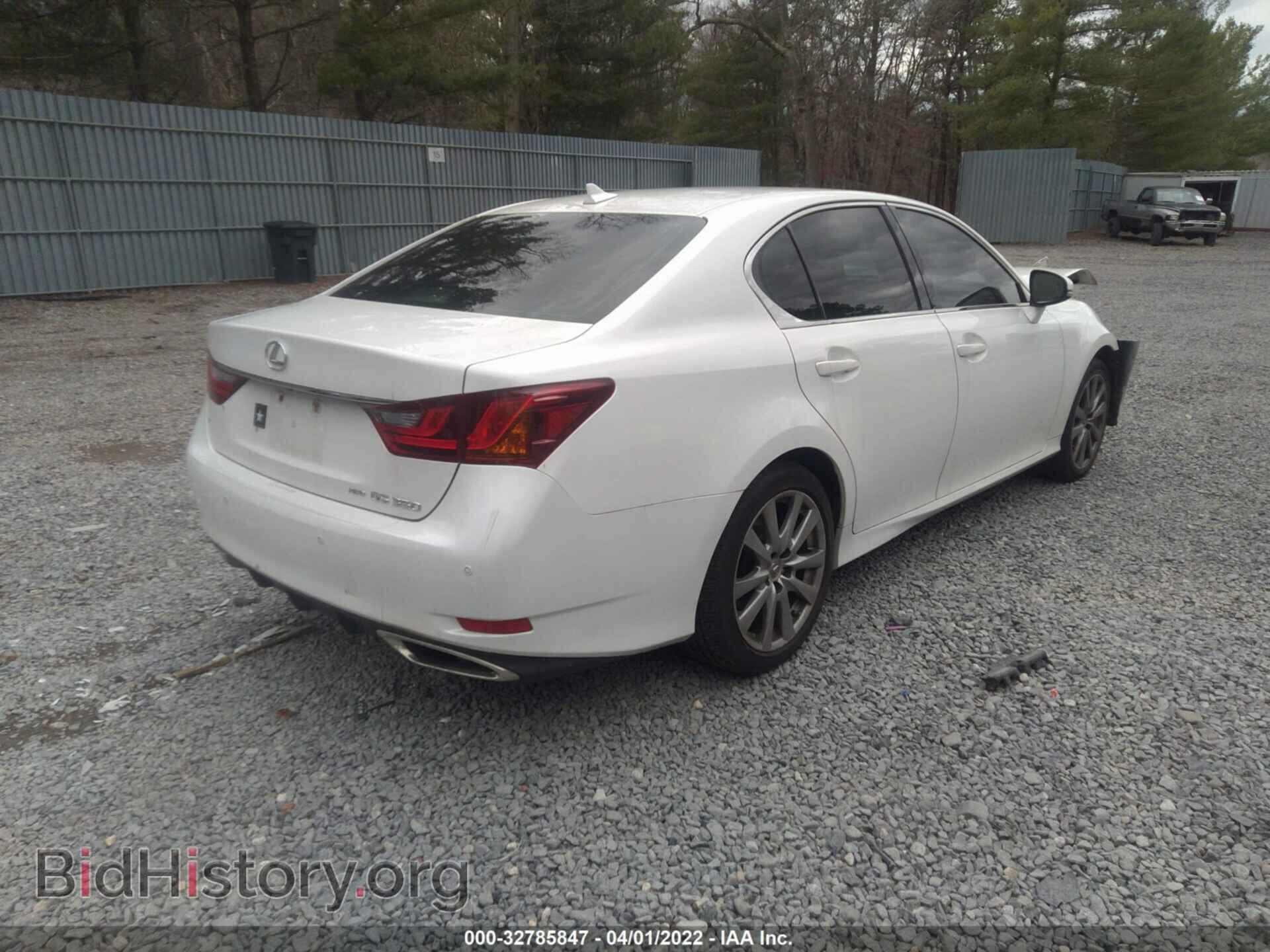 2013 LEXUS GS 350 - VIN: JTHCE1BL5D5013149 - Фото 4