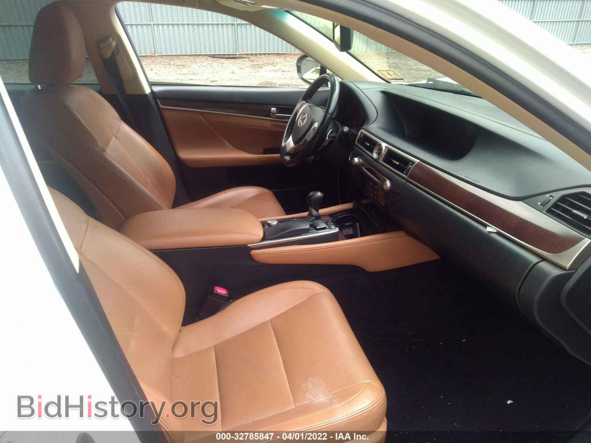 2013 LEXUS GS 350 - VIN: JTHCE1BL5D5013149 - Фото 5