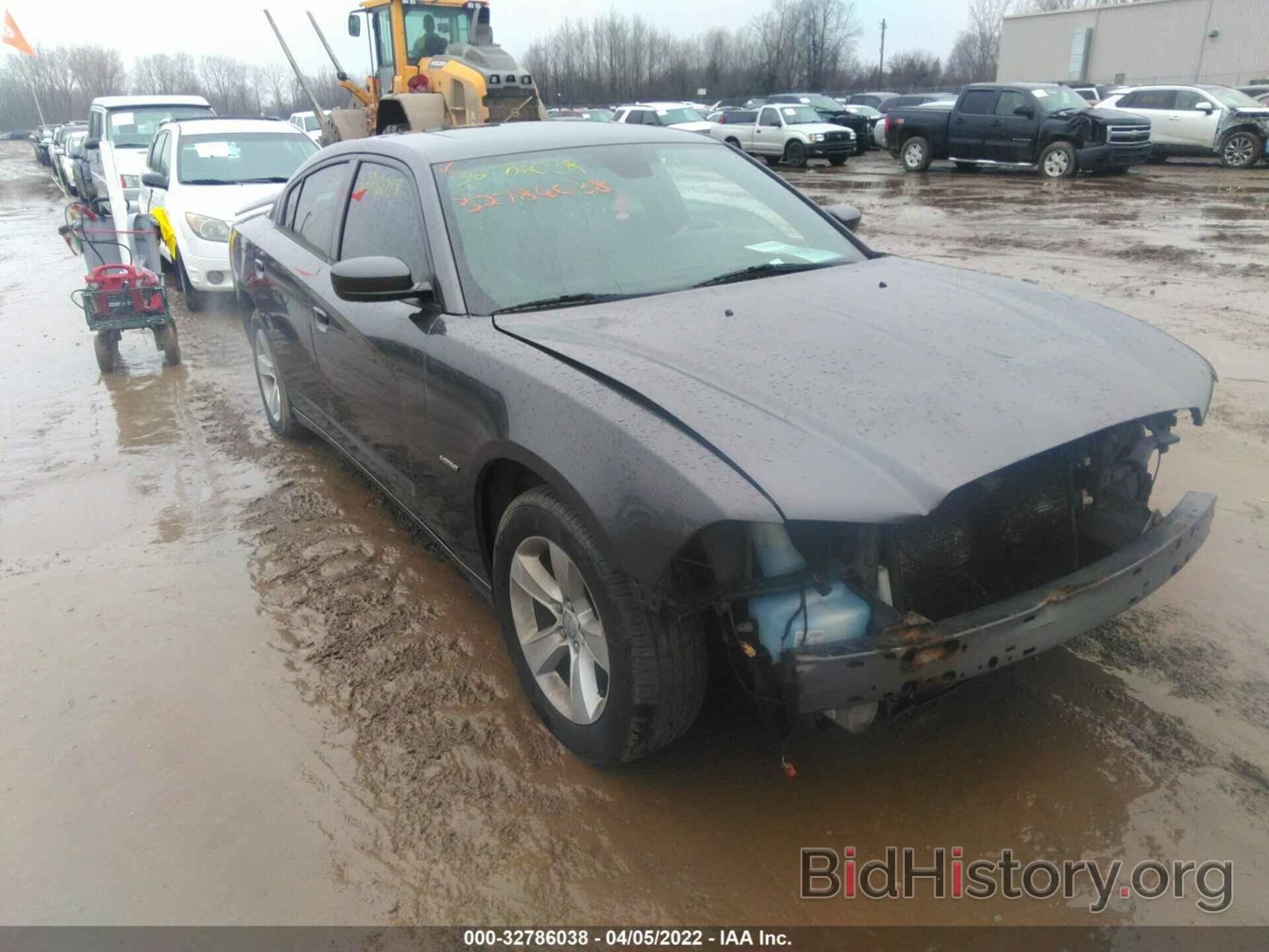 Photo 2C3CDXHG8DH544196 - DODGE CHARGER 2013