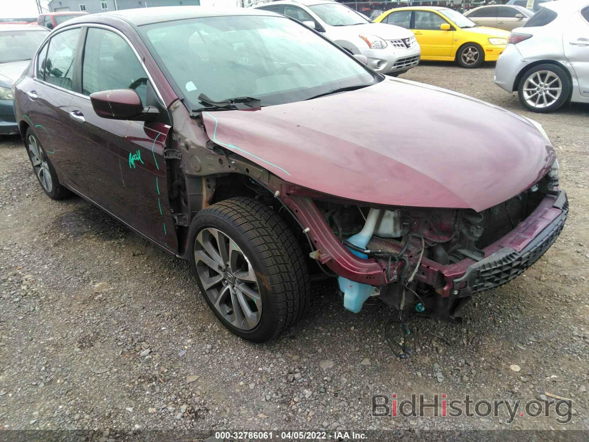 Photo 1HGCR2F51DA238667 - HONDA ACCORD SDN 2013