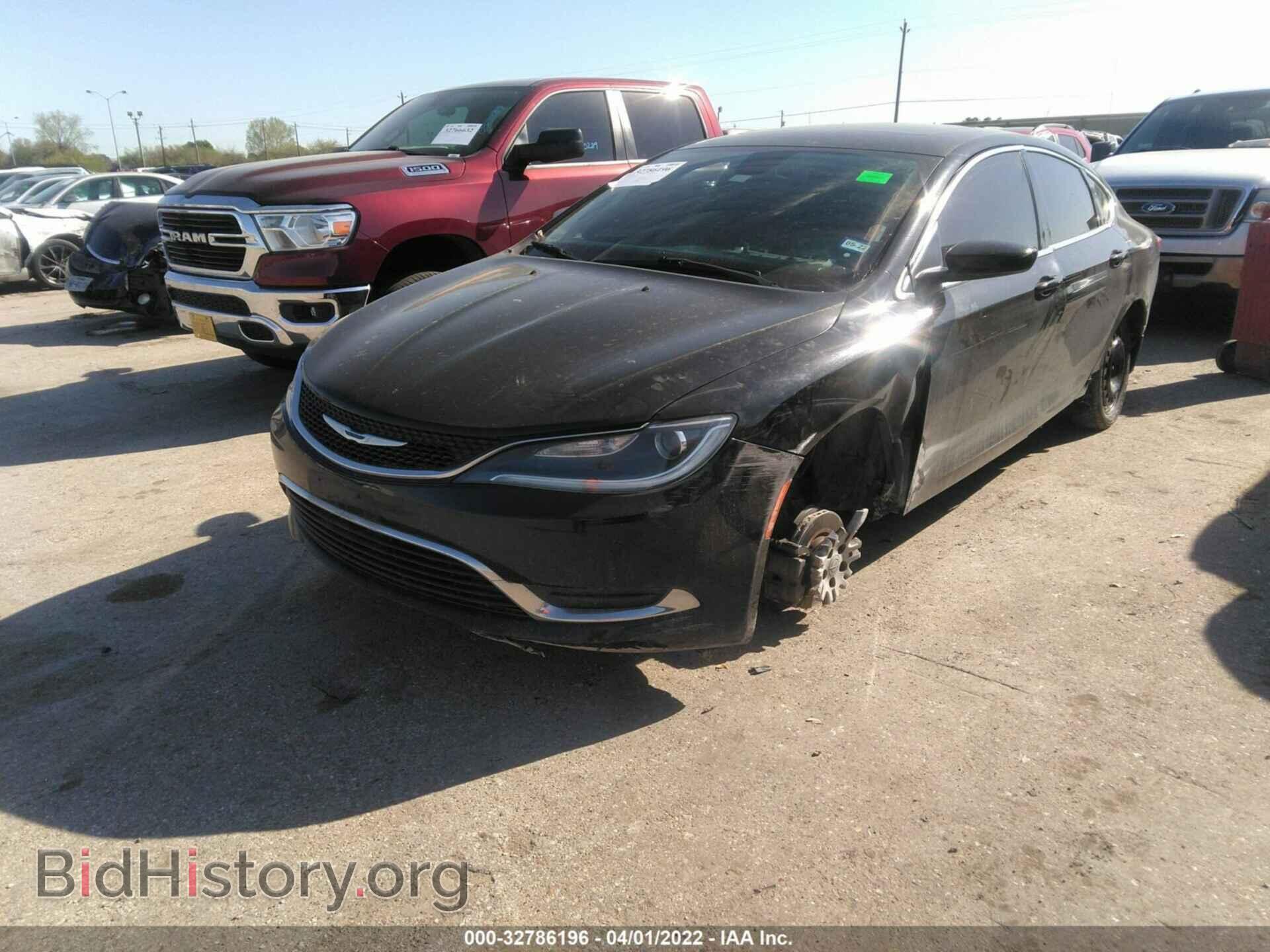 2016 CHRYSLER 200 - VIN: 1C3CCCABXGN118872 - Фото 2