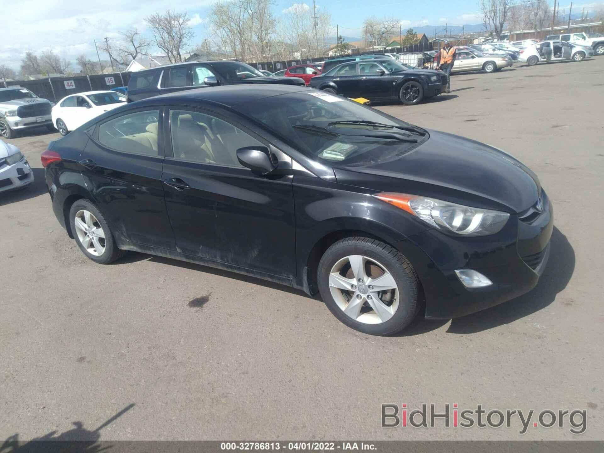 Photo KMHDH4AE2DU959731 - HYUNDAI ELANTRA 2013