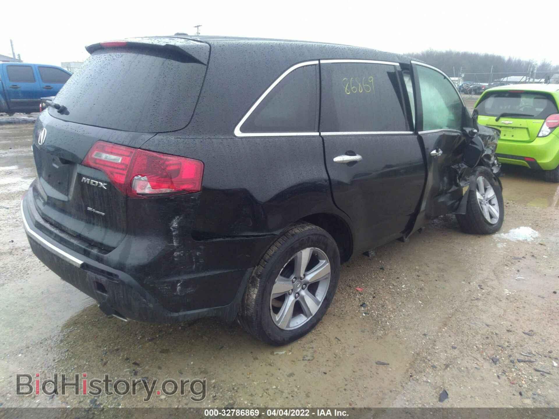 2012 ACURA MDX - VIN: 2HNYD2H4XCH521229 - Фото 4