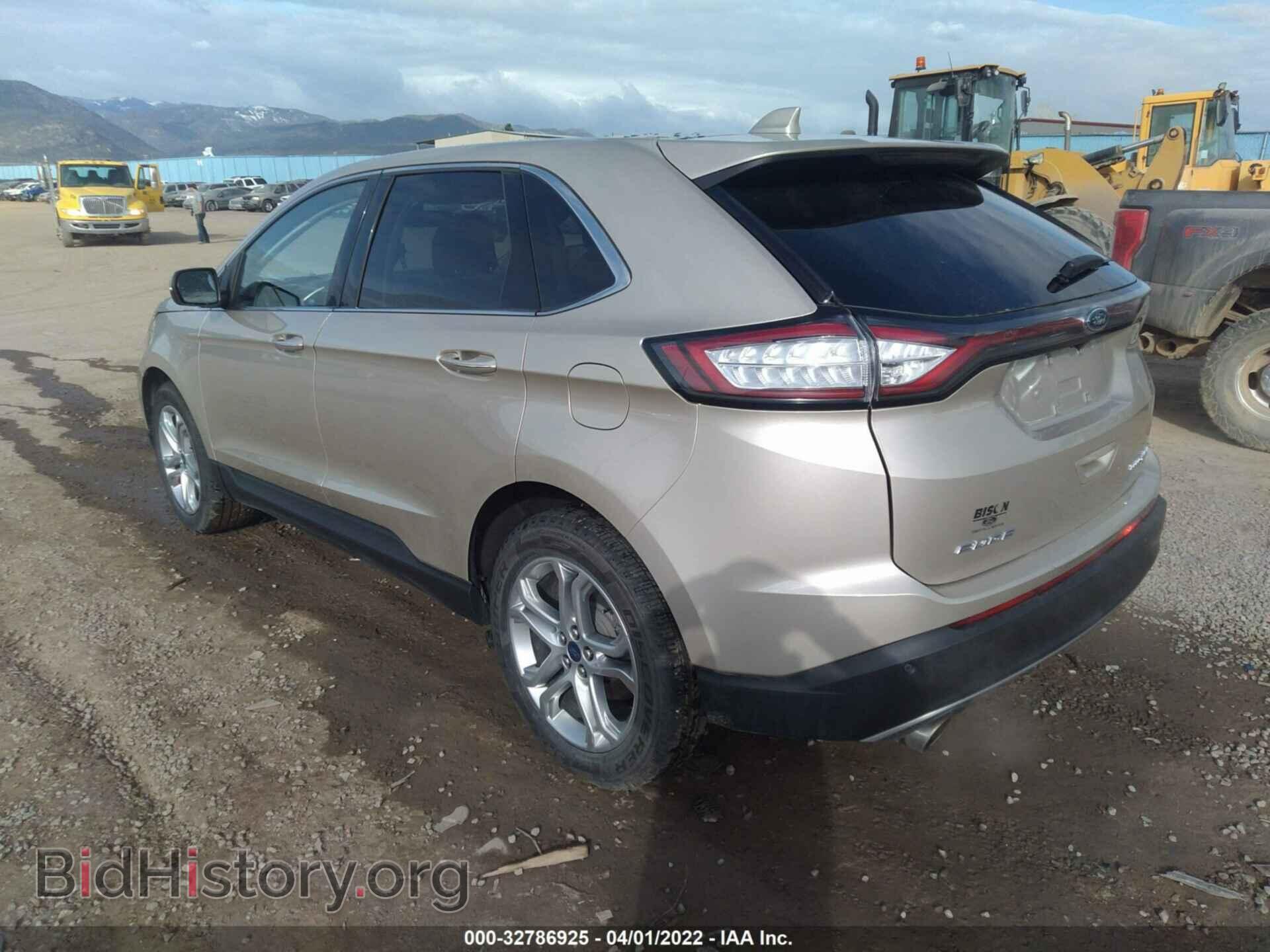 2017 FORD EDGE - VIN: 2FMPK4K95HBB38182 - Фото 3