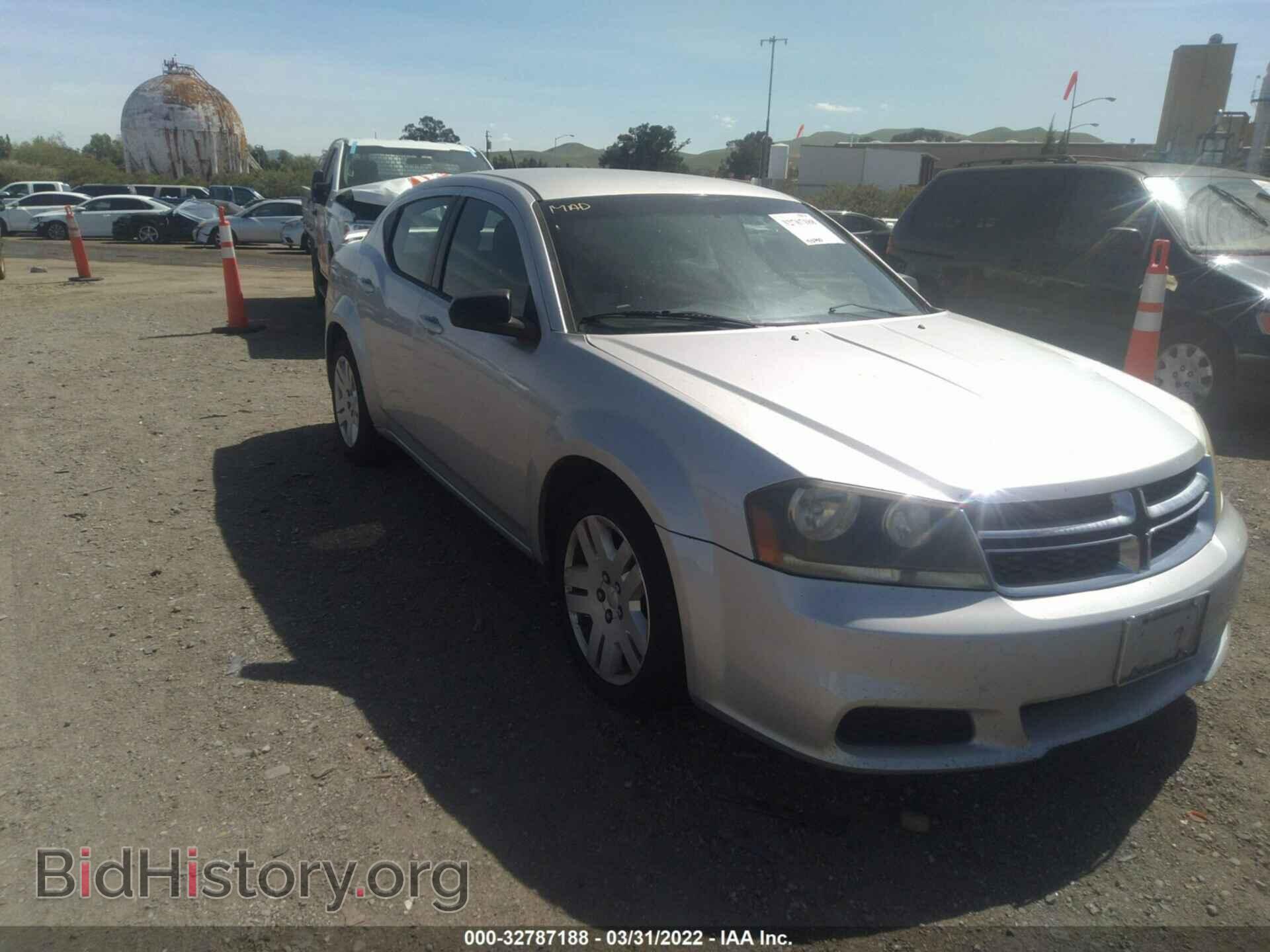 Photo 1C3CDZAB6CN128194 - DODGE AVENGER 2012