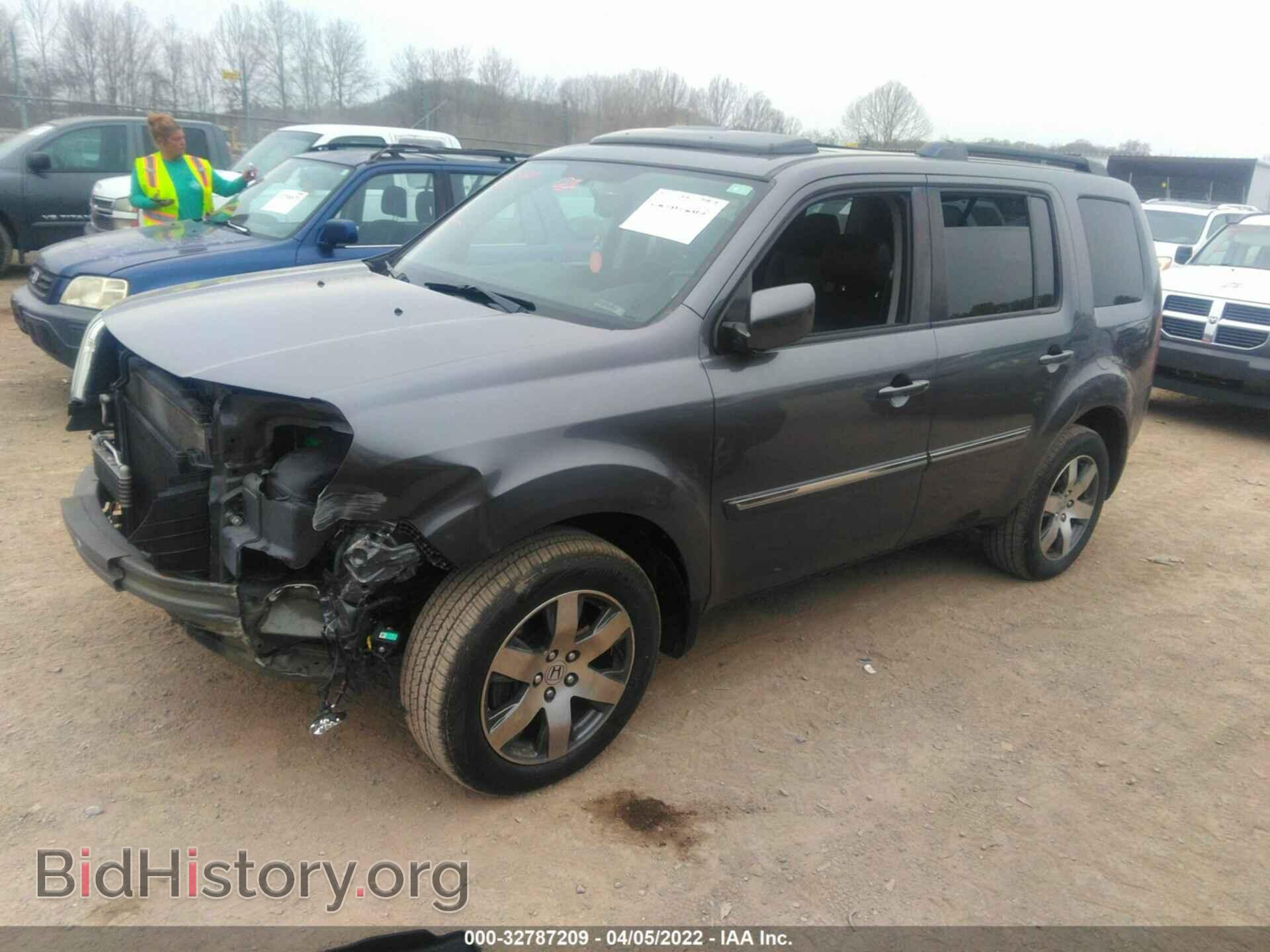 2015 HONDA PILOT - VIN: 5FNYF4H99FB043256 - Фото 2
