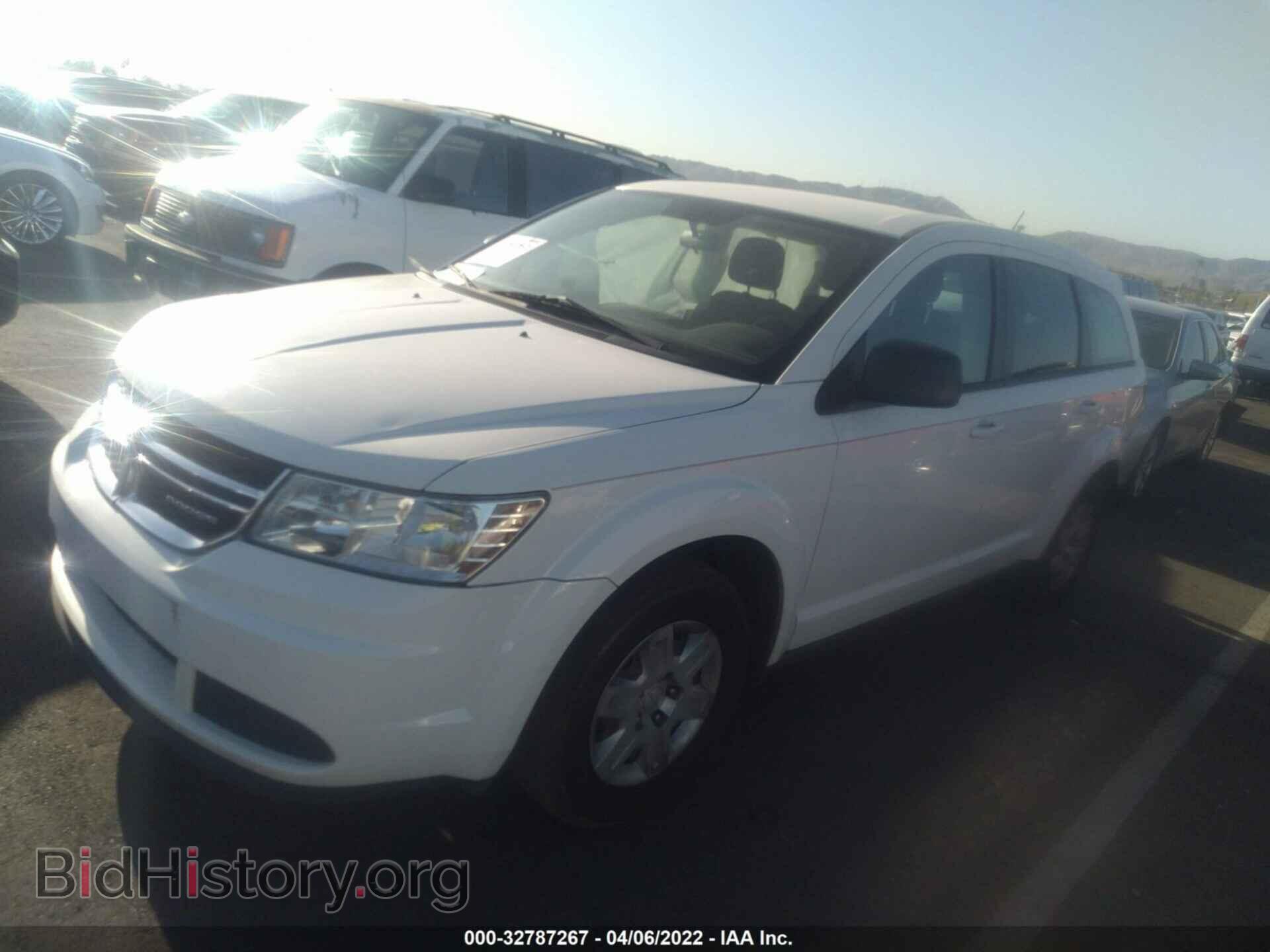 2012 DODGE JOURNEY - VIN: 3C4PDCAB6CT207049 - Фото 2