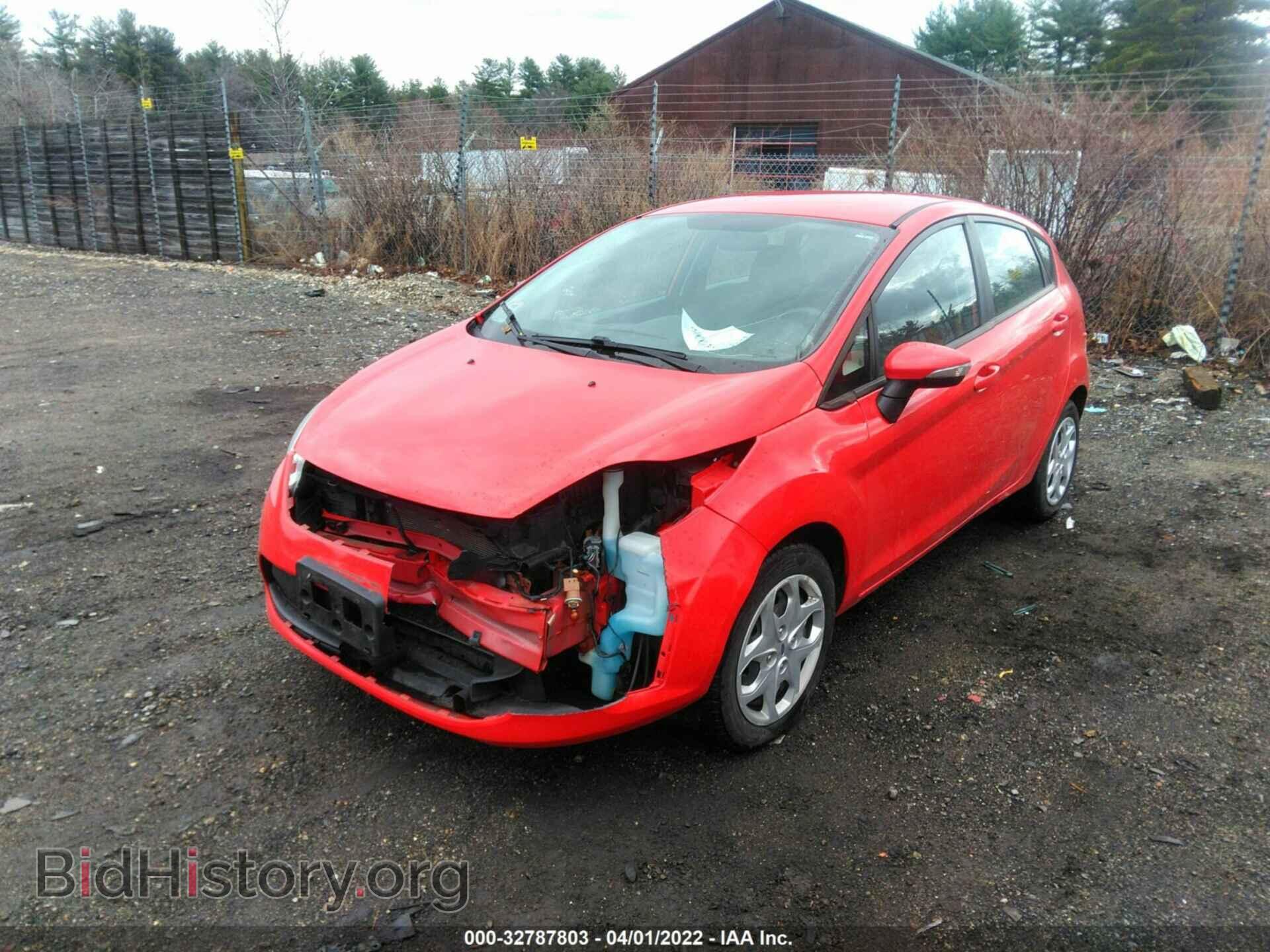 2013 FORD FIESTA - VIN: 3FADP4EJ4DM186866 - Фото 2