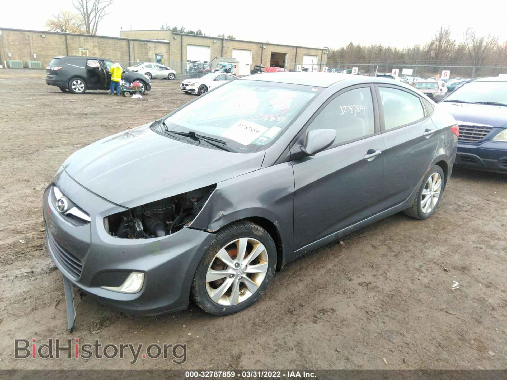 2013 HYUNDAI ACCENT - VIN: KMHCU4AE2DU320918 - Фото 2