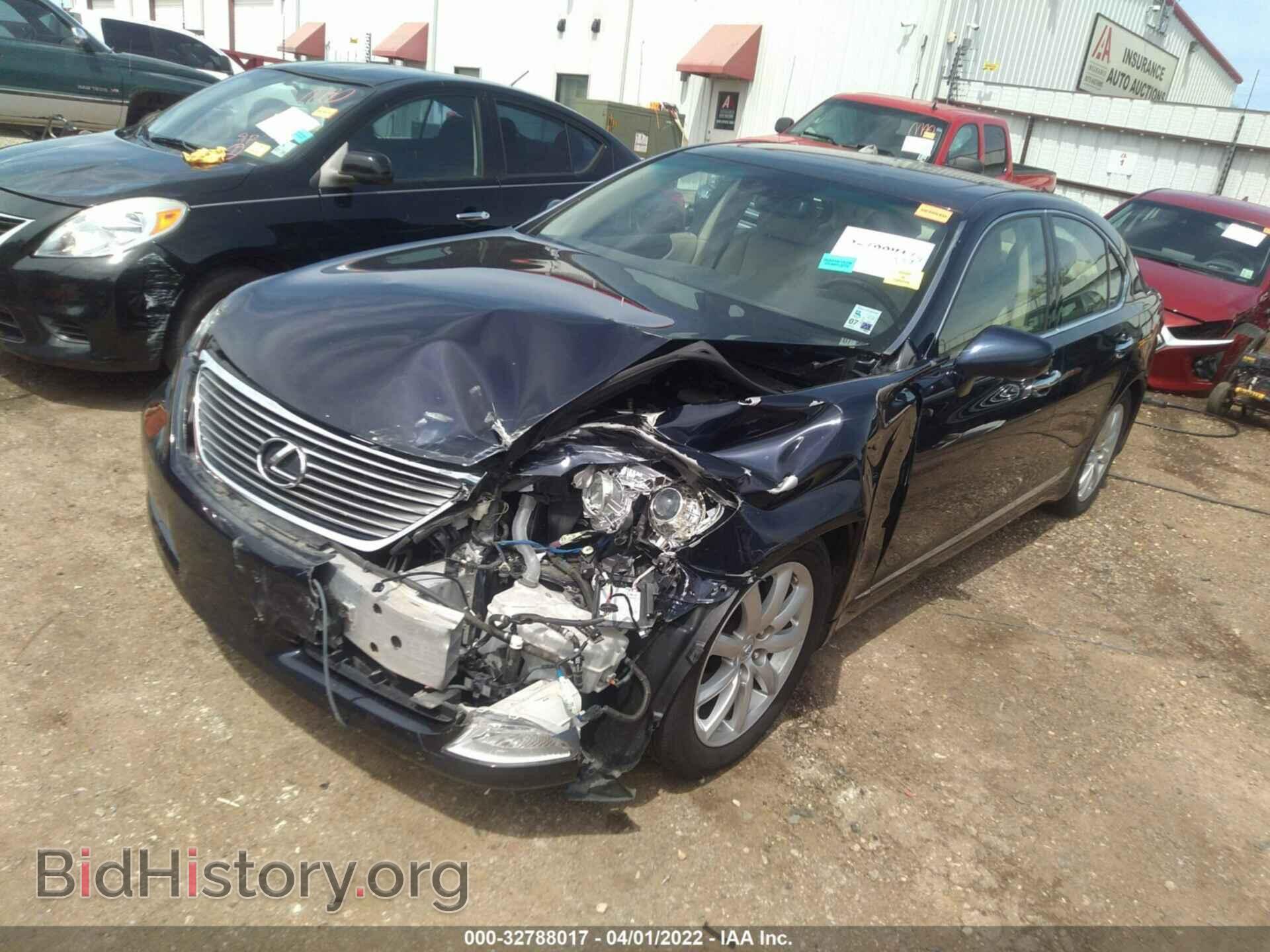 2007 LEXUS LS 460 - VIN: JTHBL46F675013060 - Фото 2
