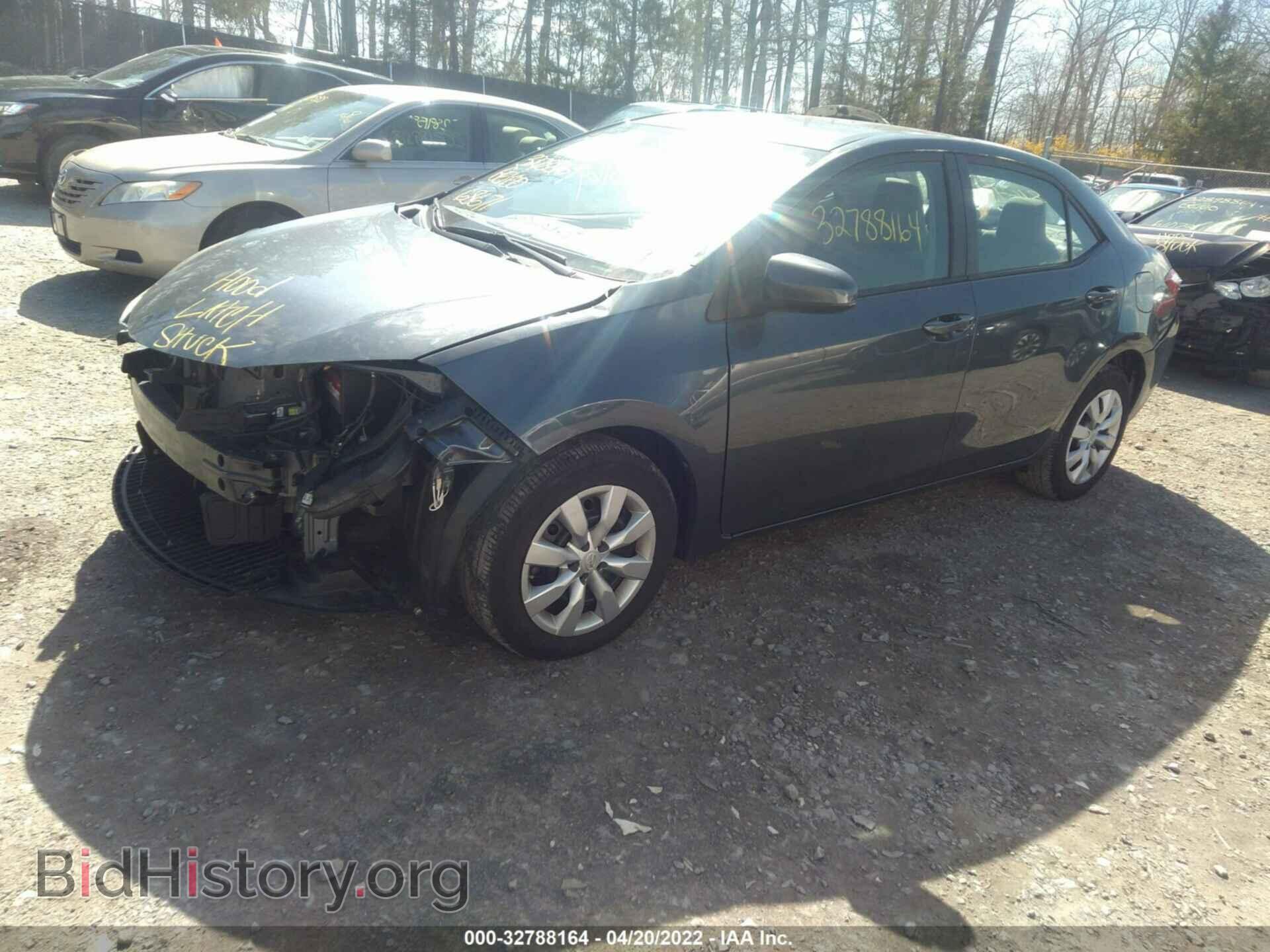 2014 TOYOTA COROLLA - VIN: 2T1BURHE5EC011557 - Фото 2