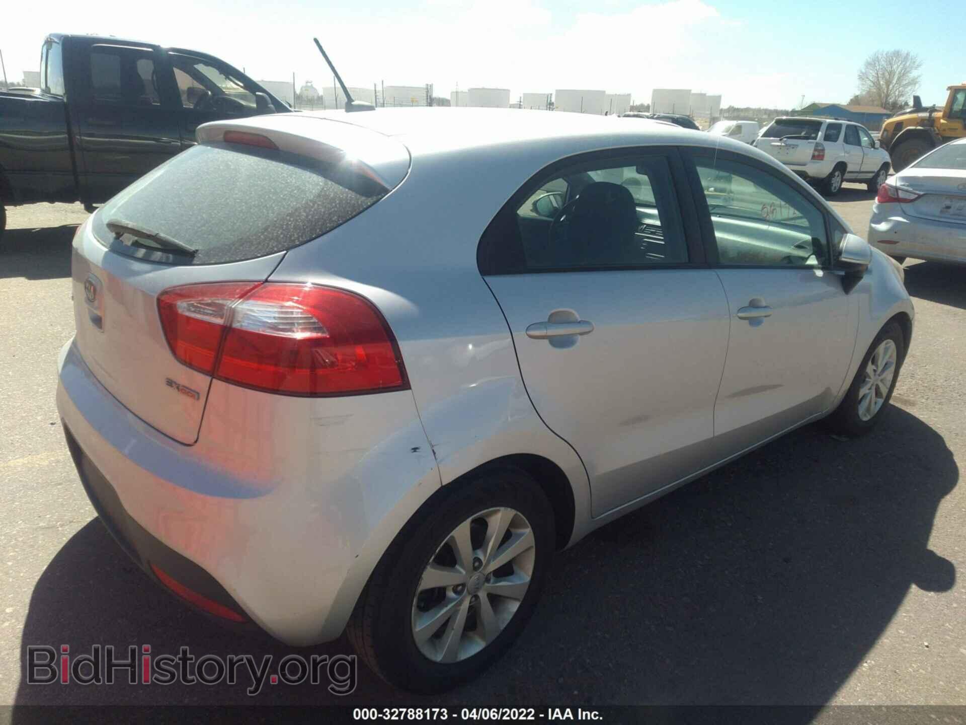 2012 KIA RIO - VIN: KNADN5A30C6013743 - Фото 4