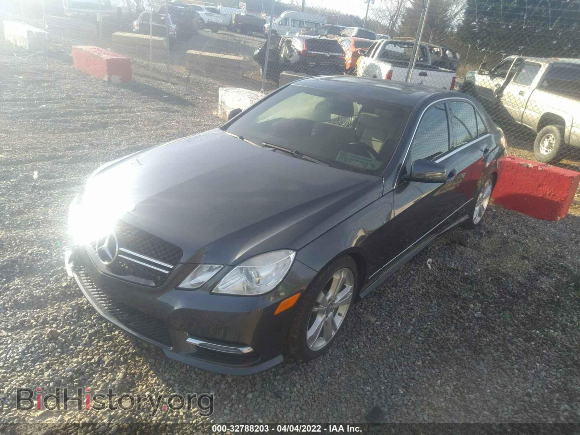 2013 MERCEDES-BENZ E-CLASS - VIN: WDDHF5KB5DA729288 - Фото 2
