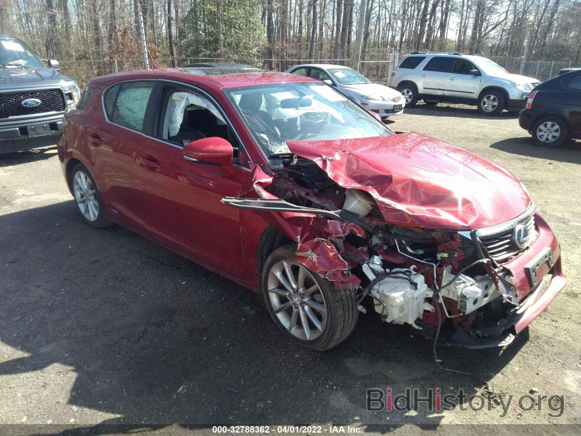 Photo JTHKD5BH3D2140999 - LEXUS CT 200H 2013