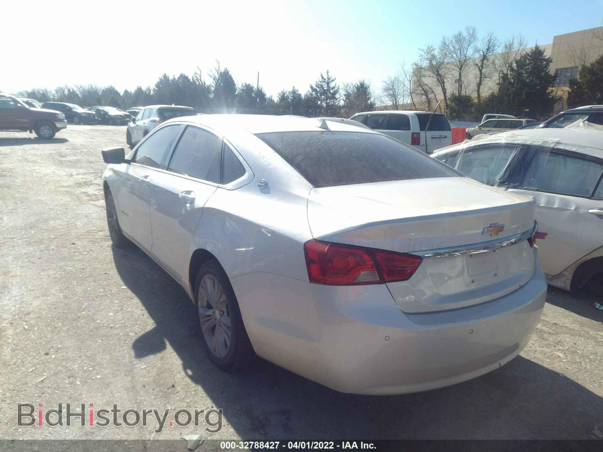 2014 CHEVROLET IMPALA - VIN: 1G1125S31EU107568 - Фото 3