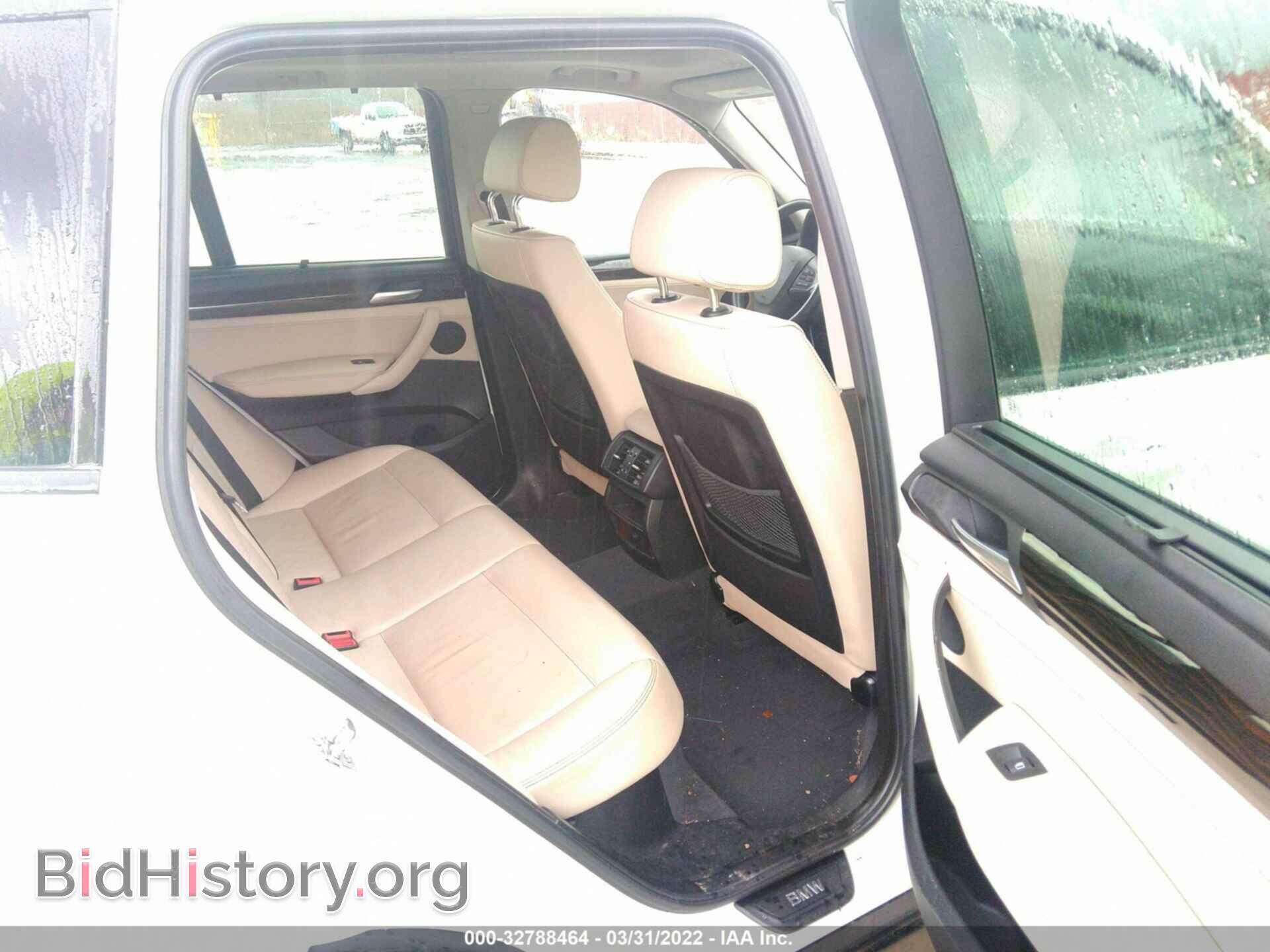 2012 BMW X3 - VIN: 5UXWX5C5XCL718263 - Фото 8