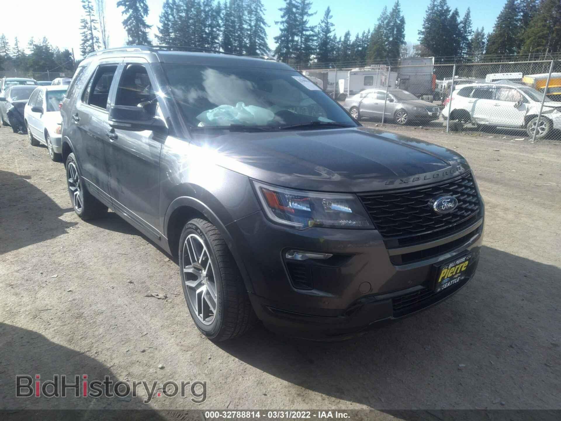Фотография 1FM5K8GT3JGB10205 - FORD EXPLORER 2018