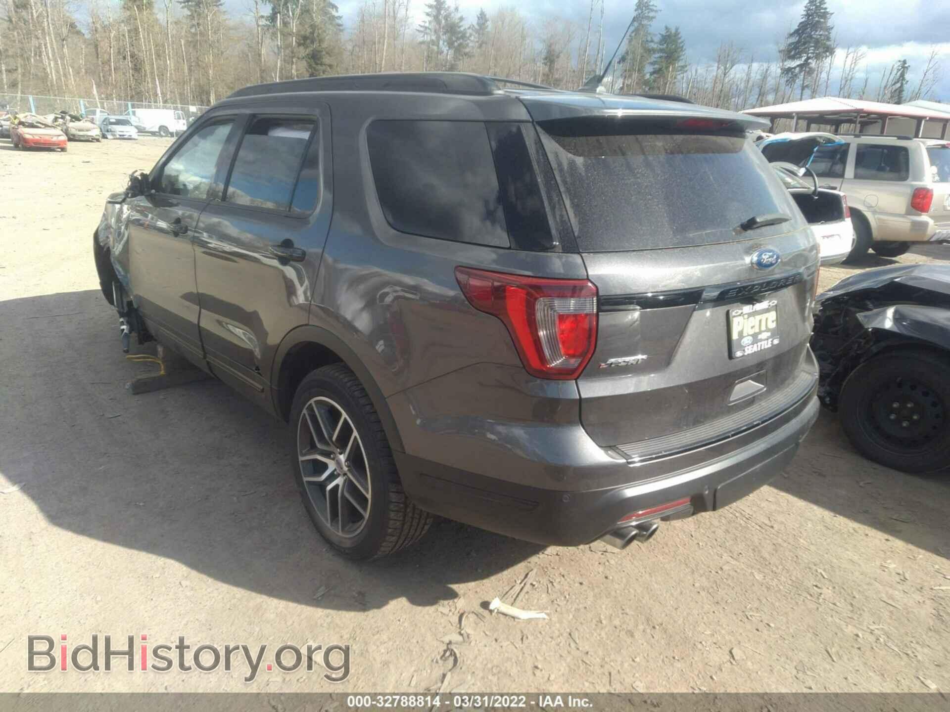 2018 FORD EXPLORER - VIN: 1FM5K8GT3JGB10205 - Фото 3