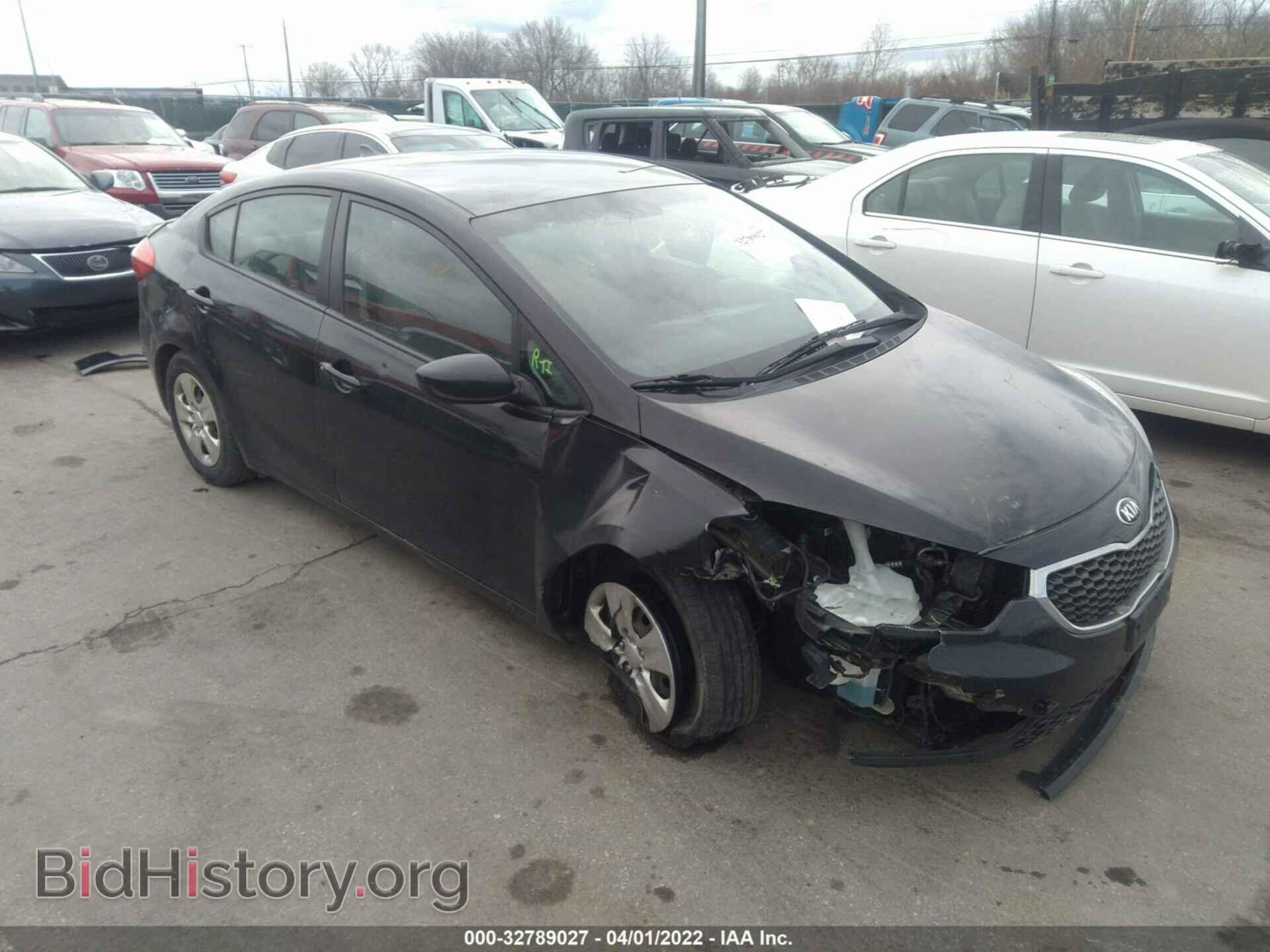 Photo KNAFK4A62F5268779 - KIA FORTE 2015