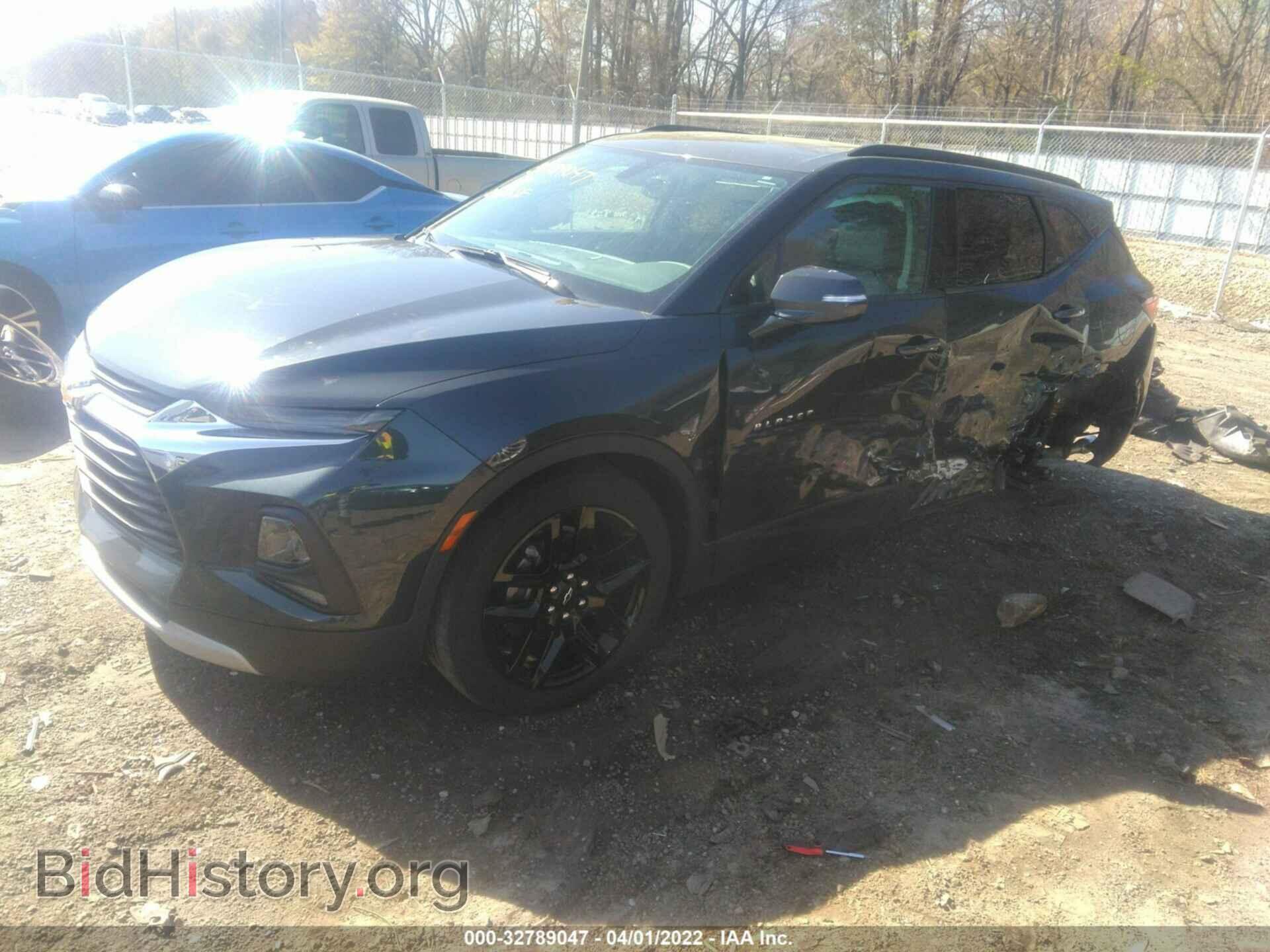2020 CHEVROLET BLAZER - VIN: 3GNKBHRS9LS586787 - Фото 2