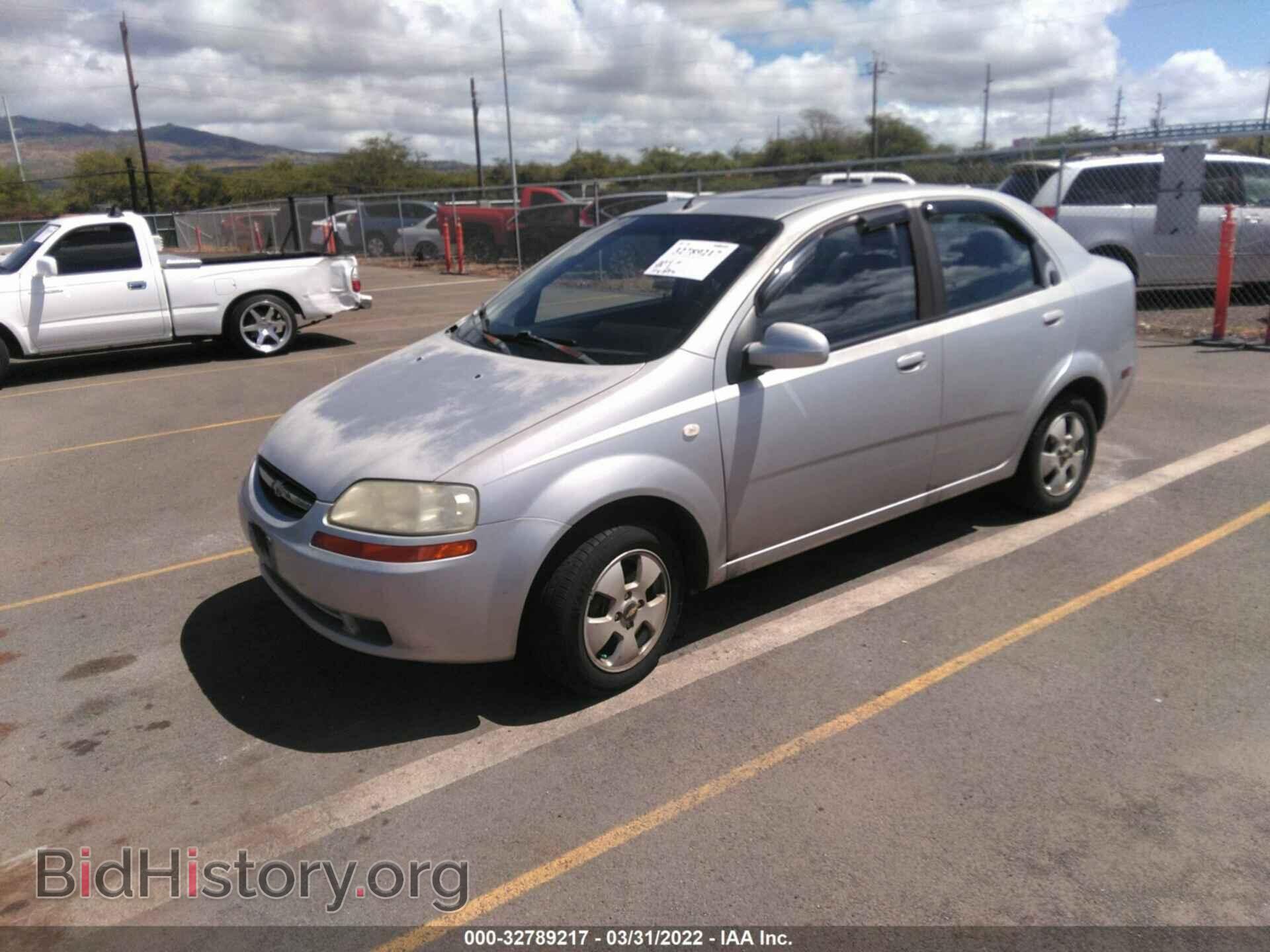 2006 CHEVROLET AVEO - VIN: KL1TD56656B548896 - Фото 2