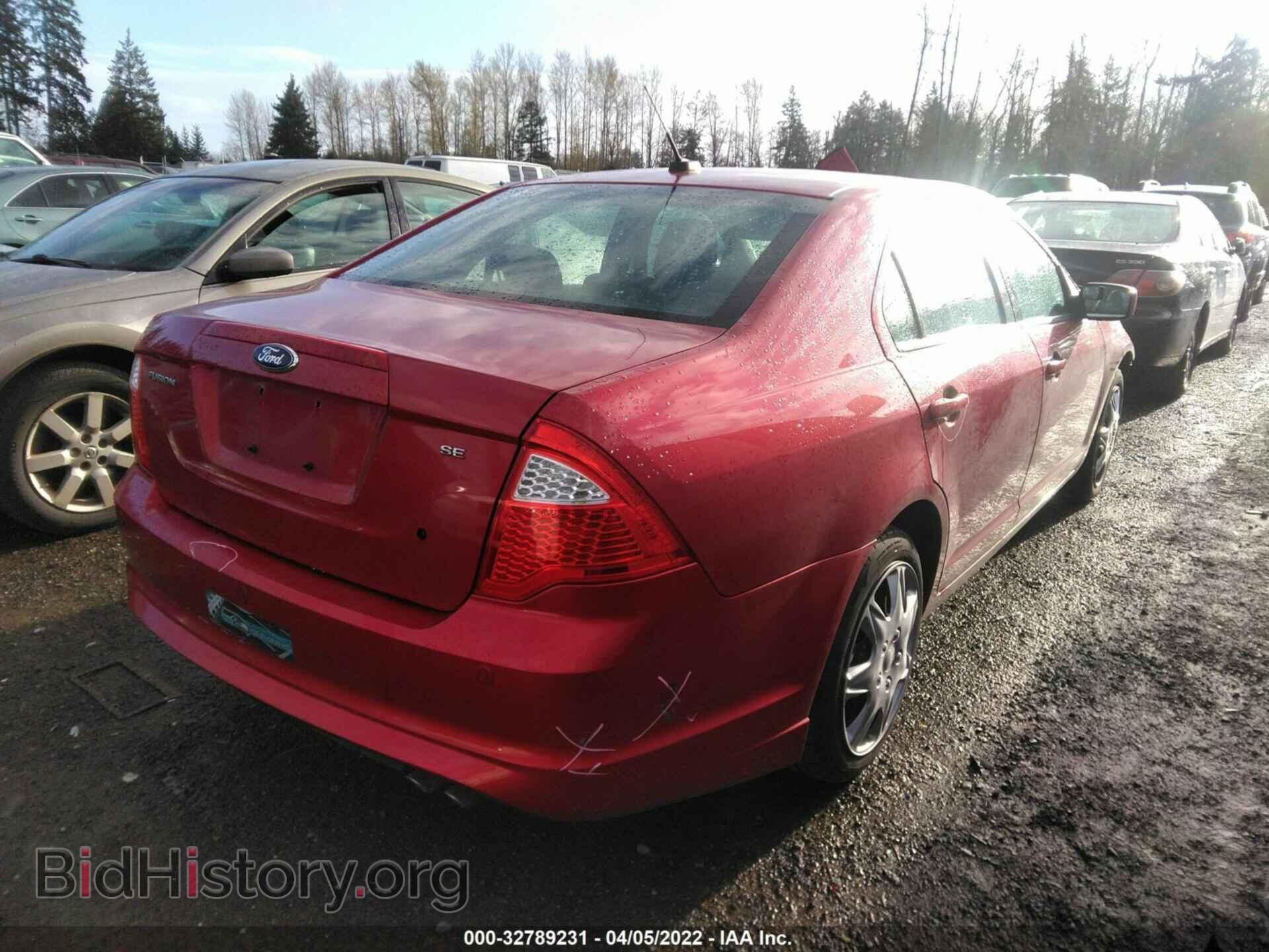 2010 FORD FUSION - VIN: 3FAHP0HA3AR377540 - Фото 4