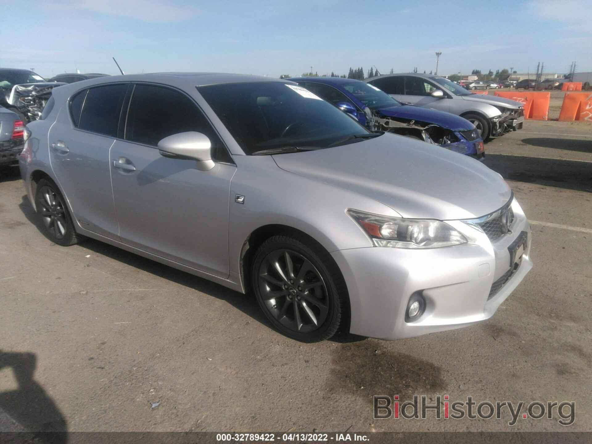 Photo JTHKD5BH0C2101608 - LEXUS CT 200H 2012