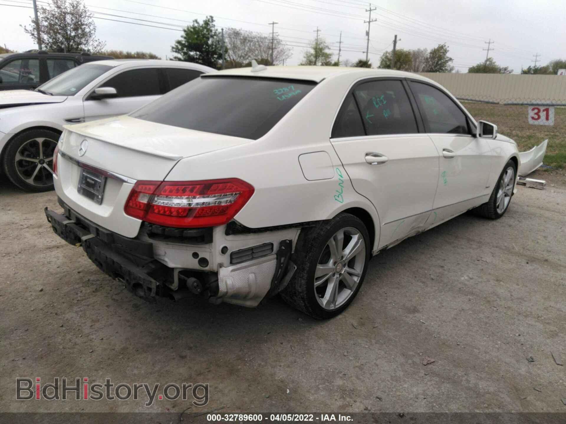 2012 MERCEDES-BENZ E-CLASS - VIN: WDDHF5KBXCA572419 - Фото 4