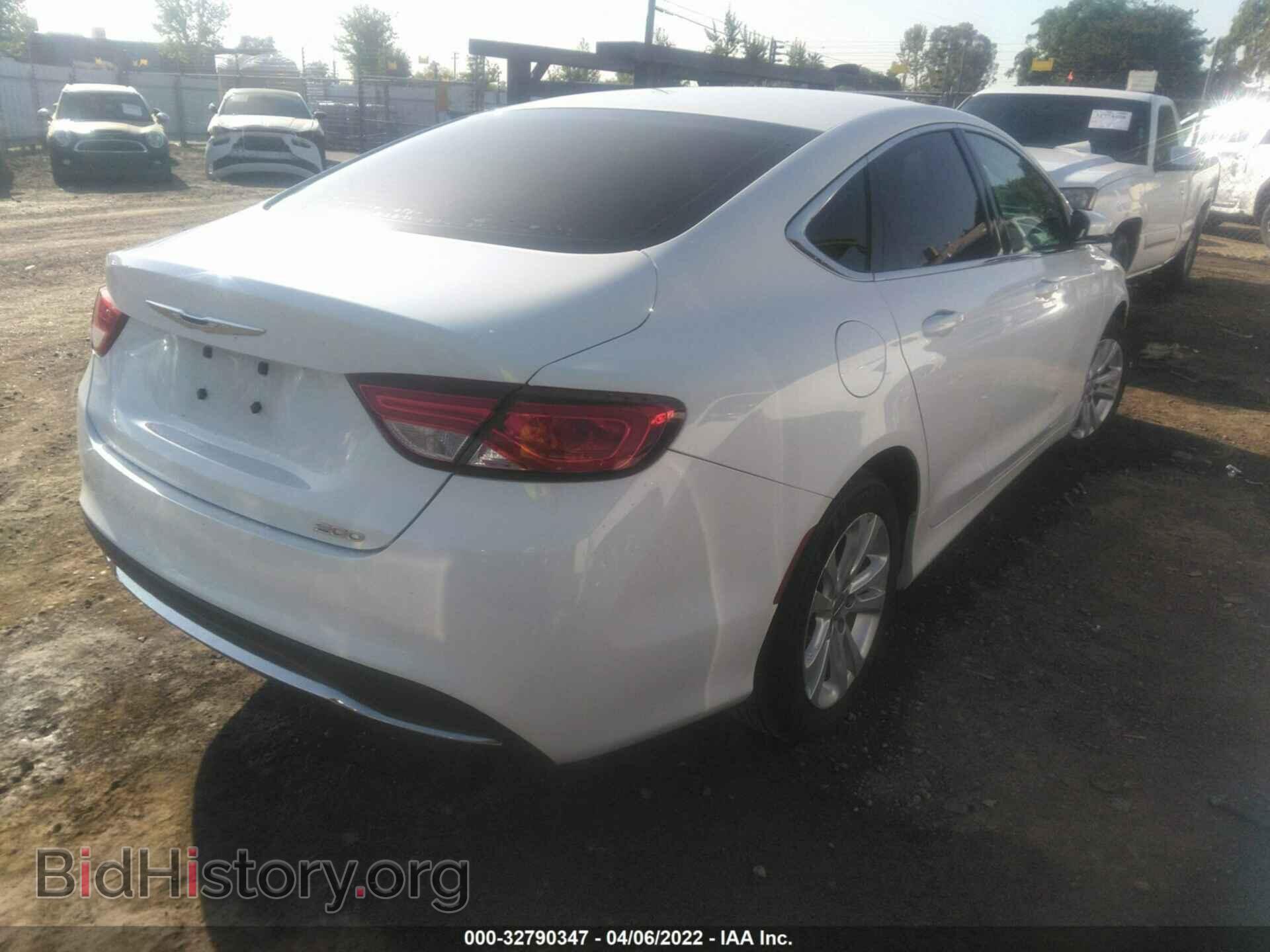 2015 CHRYSLER 200 - VIN: 1C3CCCAB4FN703896 - Фото 4
