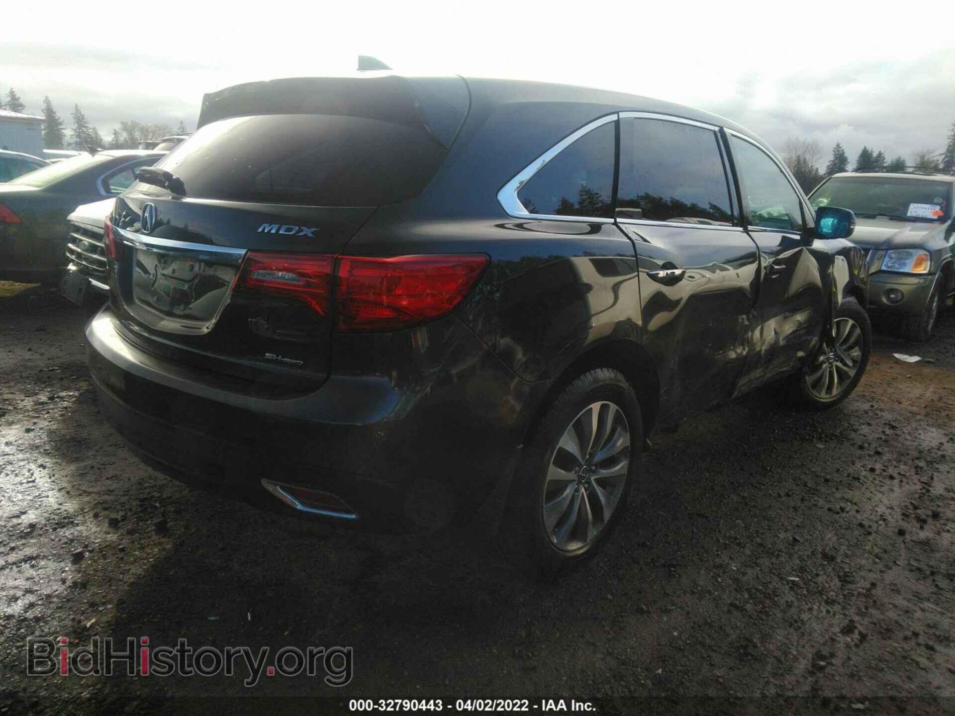 2014 ACURA MDX - VIN: 5FRYD4H4XEB016591 - Photo 4