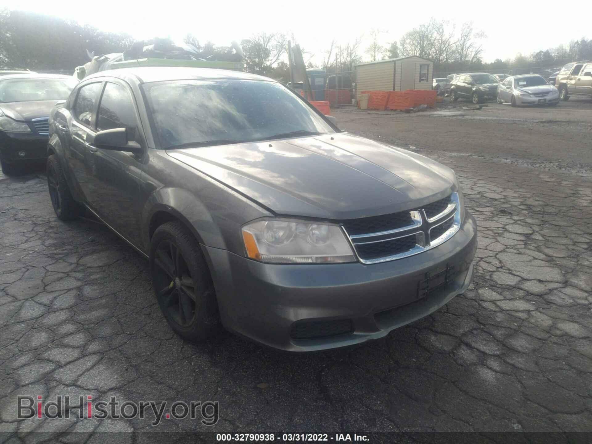 Photo 1C3CDZAG2CN287225 - DODGE AVENGER 2012