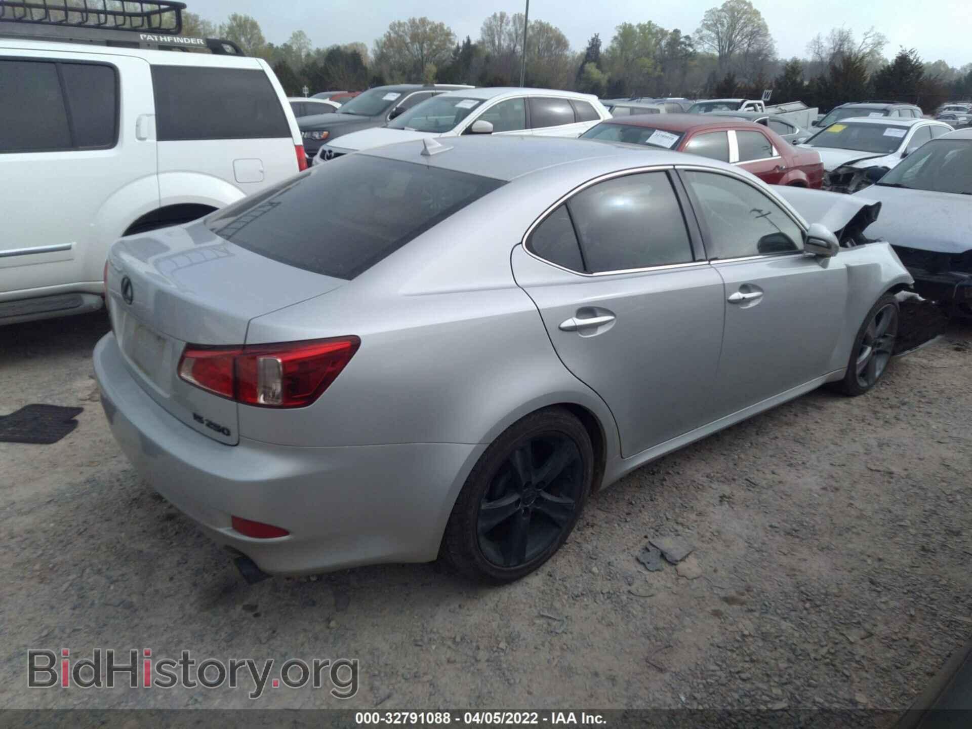 2012 LEXUS IS 250 - VIN: JTHBF5C25C2102810 - Фото 4