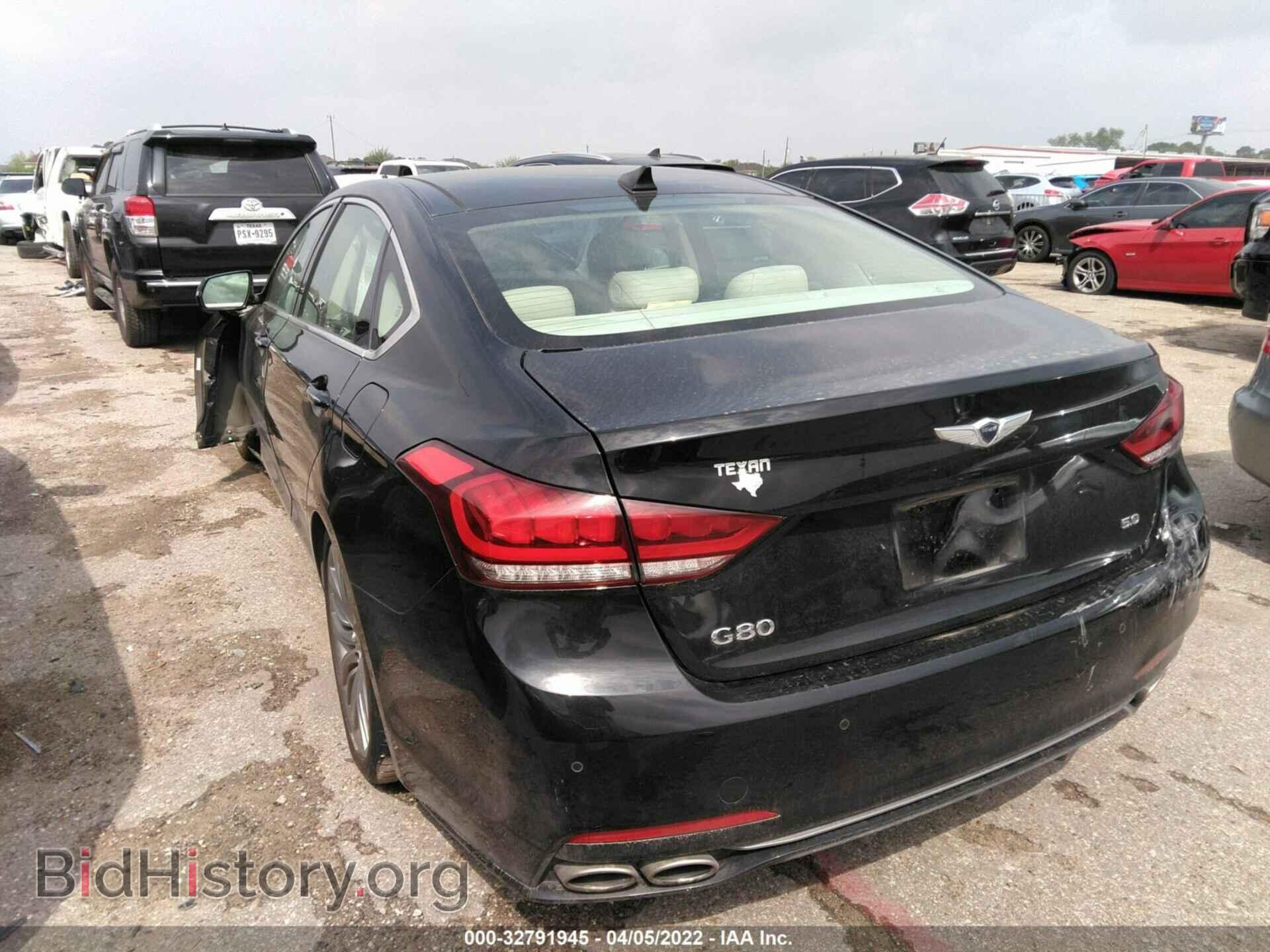 2018 GENESIS G80 - VIN: KMHGN4JFXJU216938 - Фото 3