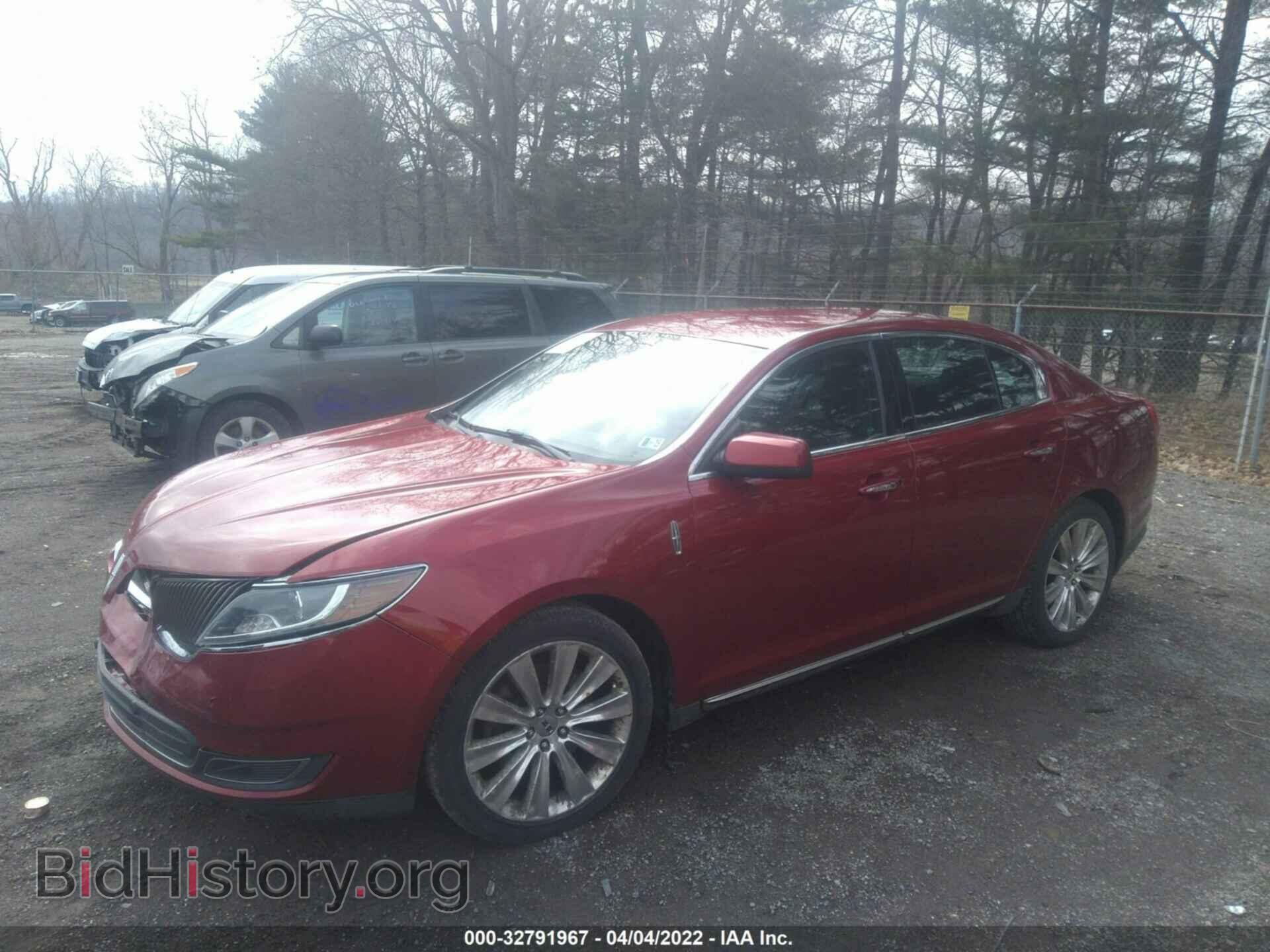 2013 LINCOLN MKS - VIN: 1LNHL9FT9DG600380 - Фото 2