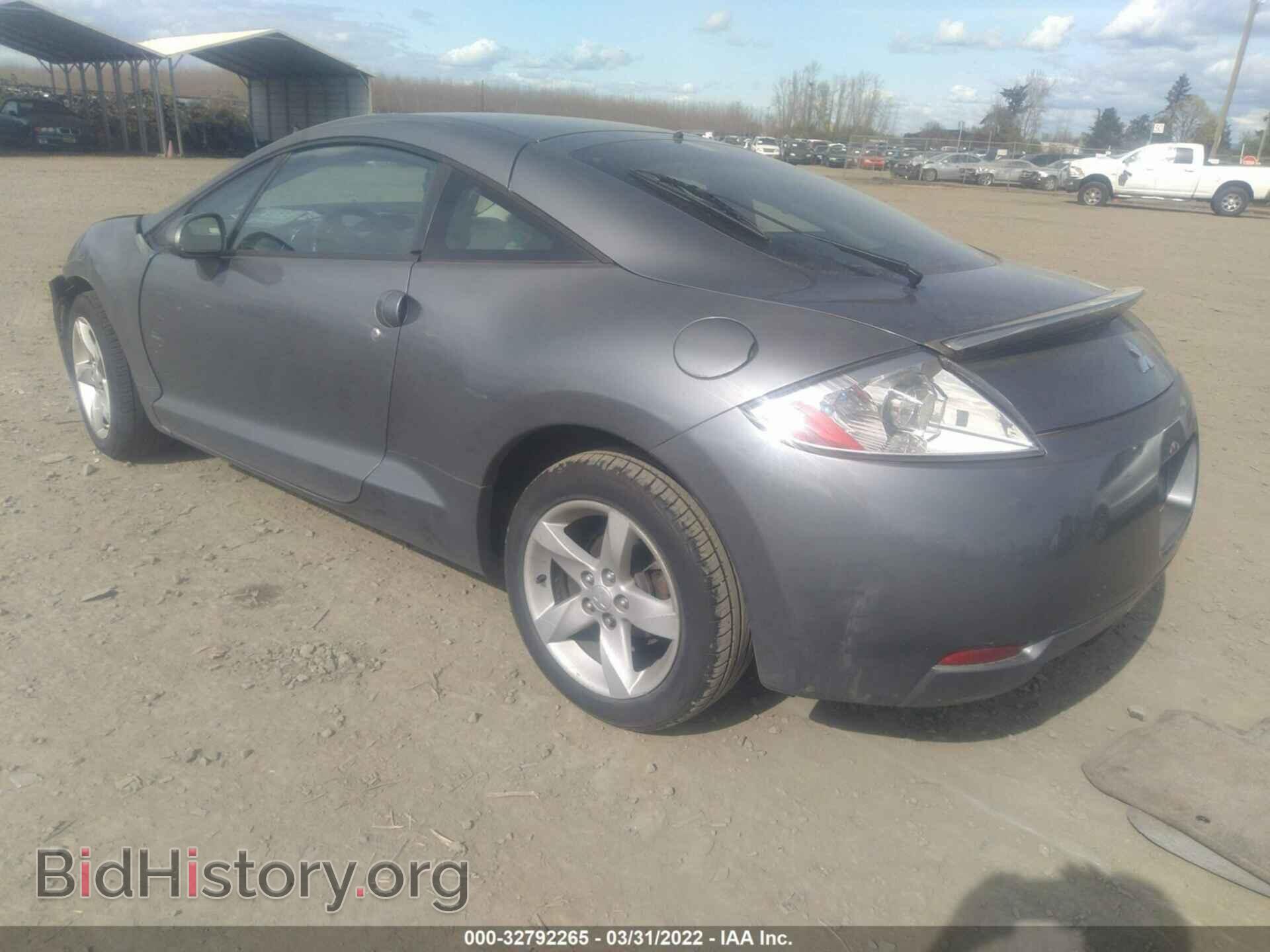 2006 MITSUBISHI ECLIPSE - VIN: 4A3AK24F06E027247 - Фото 3