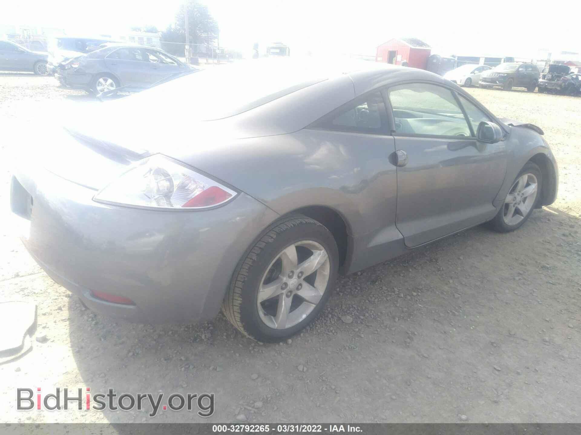 2006 MITSUBISHI ECLIPSE - VIN: 4A3AK24F06E027247 - Фото 4