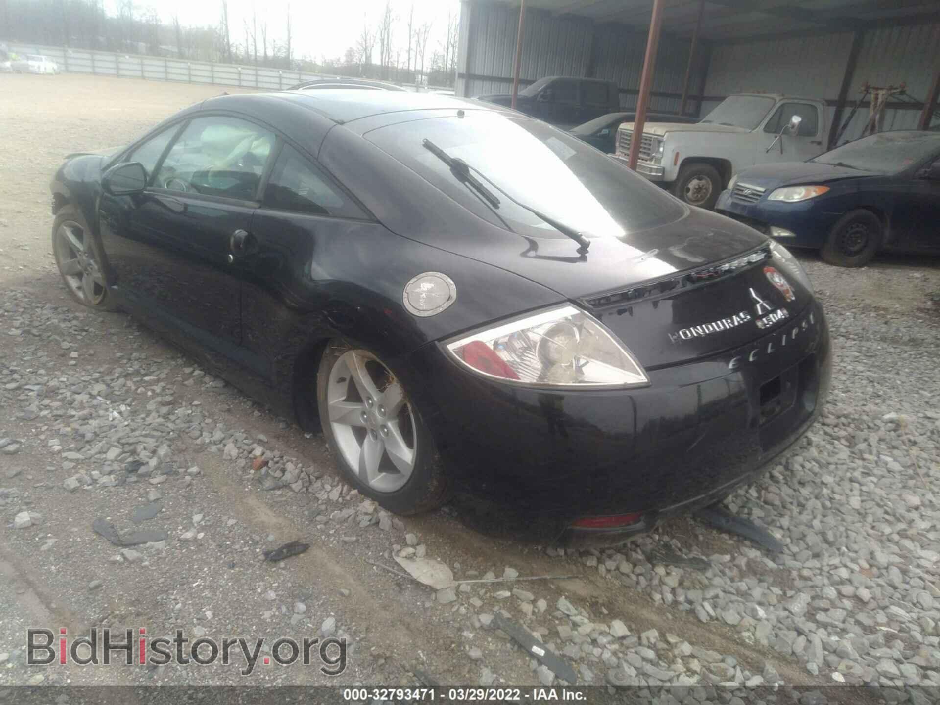 2006 MITSUBISHI ECLIPSE - VIN: 4A3AK24F06E024123 - Фото 3