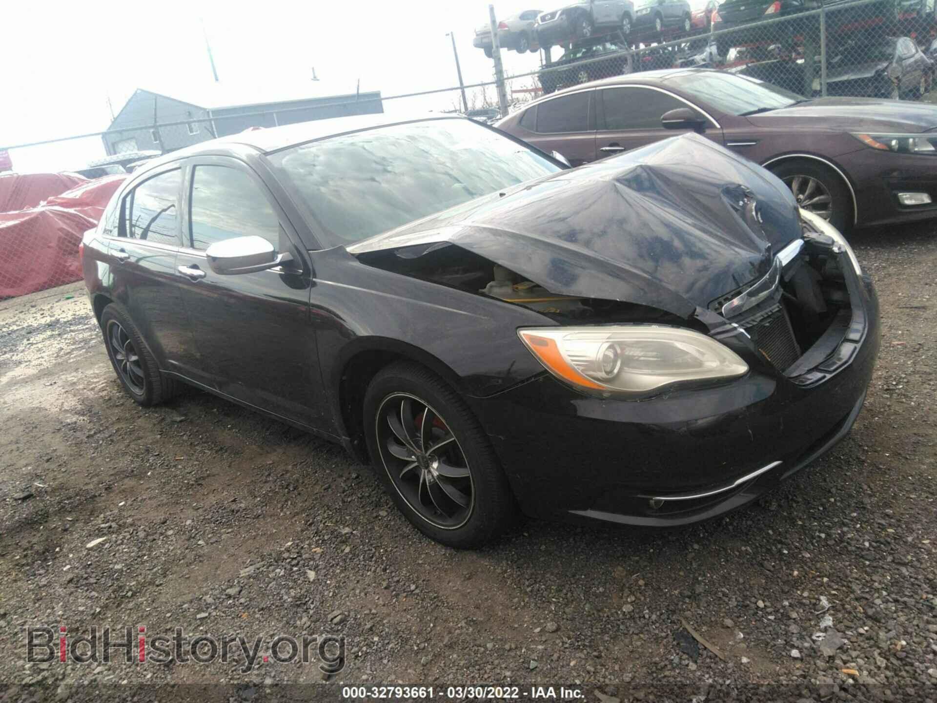 Фотография 1C3CCBCB0CN178726 - CHRYSLER 200 2012