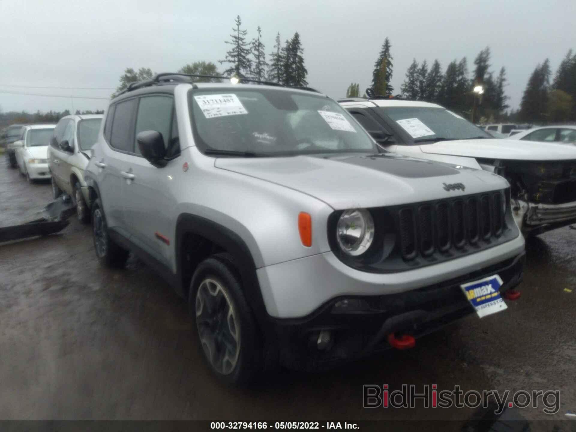 Фотография ZACCJBCT5GPE10356 - JEEP RENEGADE 2016