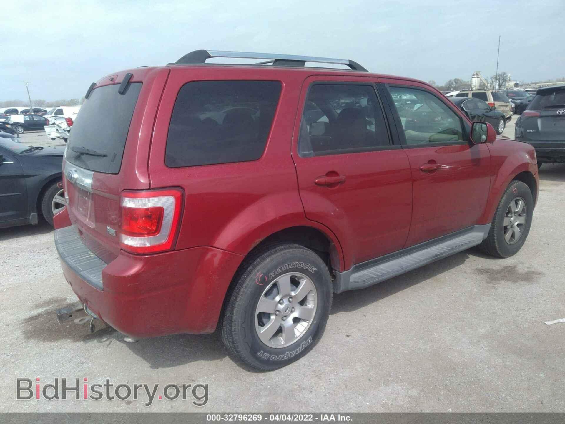 2011 FORD ESCAPE - VIN: 1FMCU9EG2BKC43338 - Фото 4