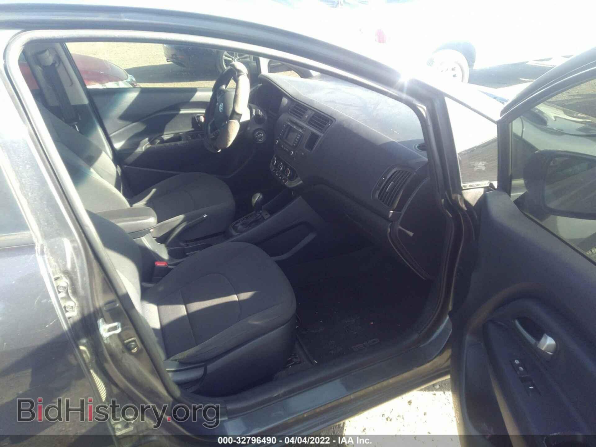 2013 KIA RIO - VIN: KNADN5A37D6102484 - Фото 5