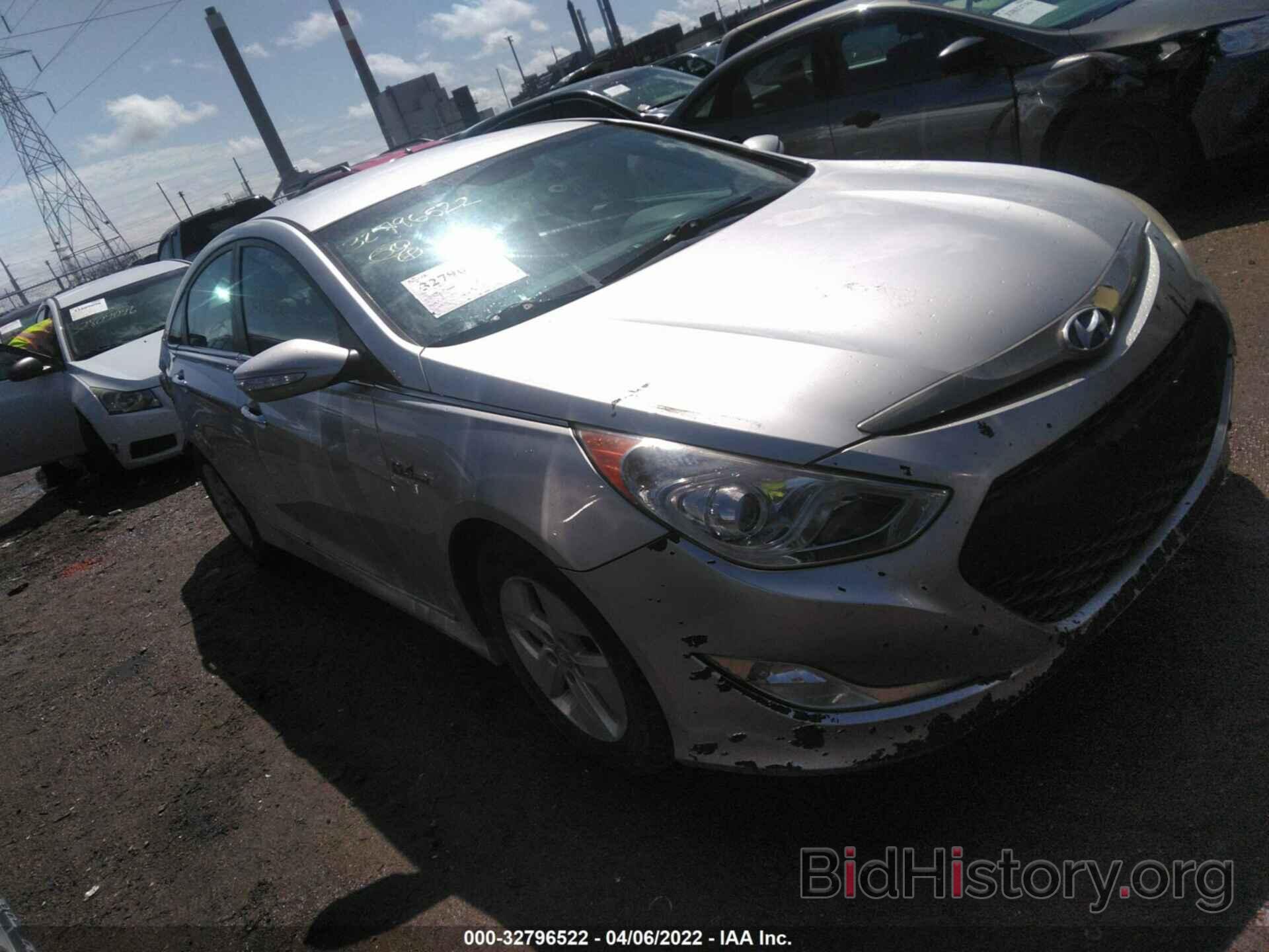 Photo KMHEC4A4XBA004572 - HYUNDAI SONATA 2011