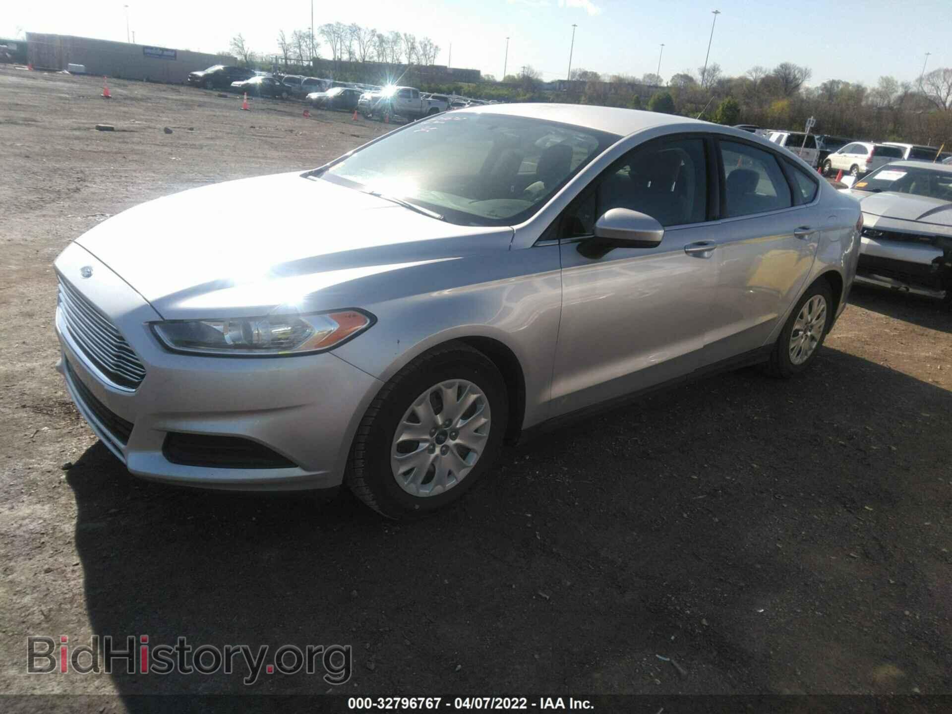 2014 FORD FUSION - VIN: 1FA6P0G70E5352276 - Фото 2