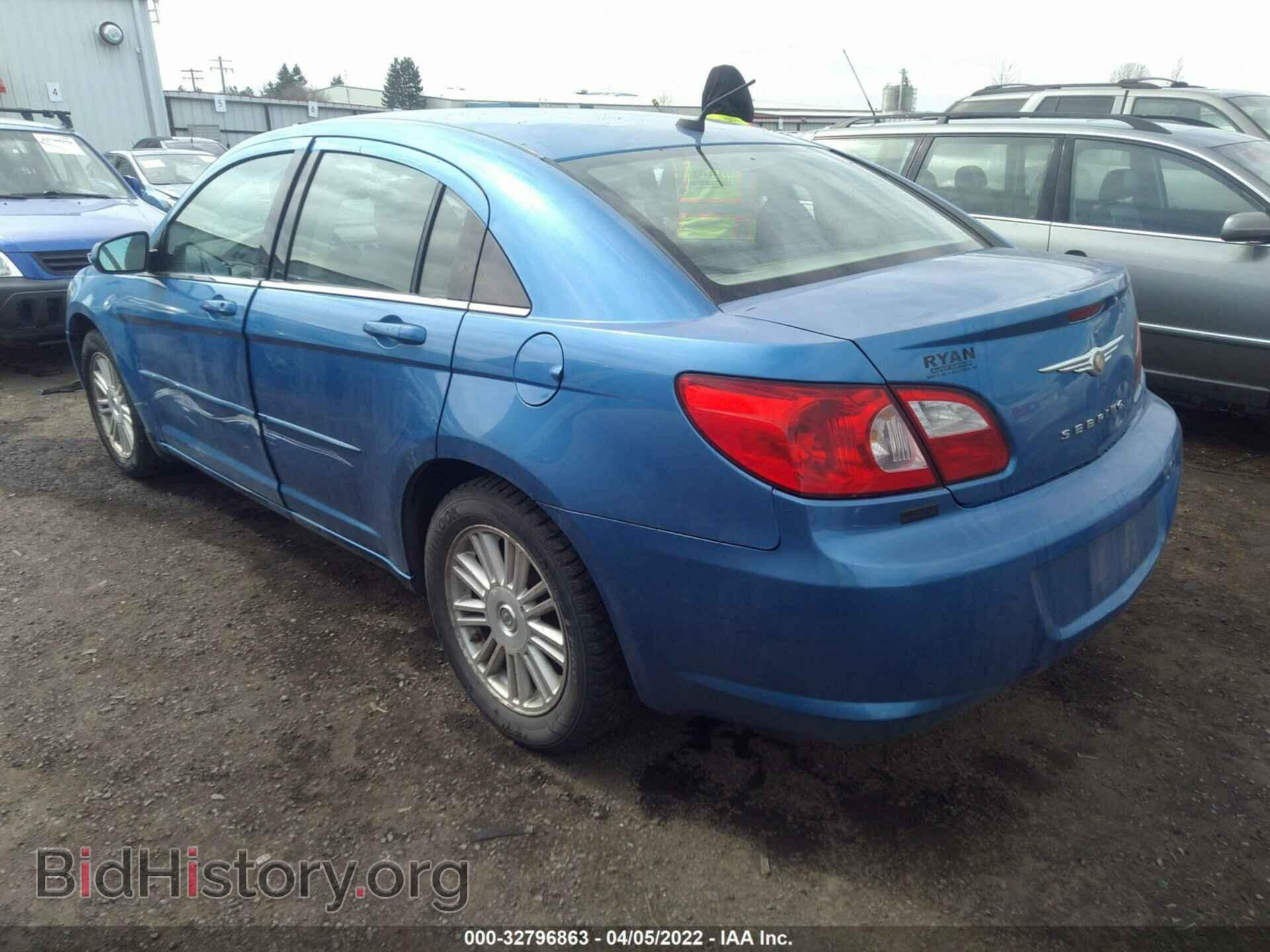 2007 CHRYSLER SEBRING SDN - VIN: 1C3LC56R07N674075 - Фото 3