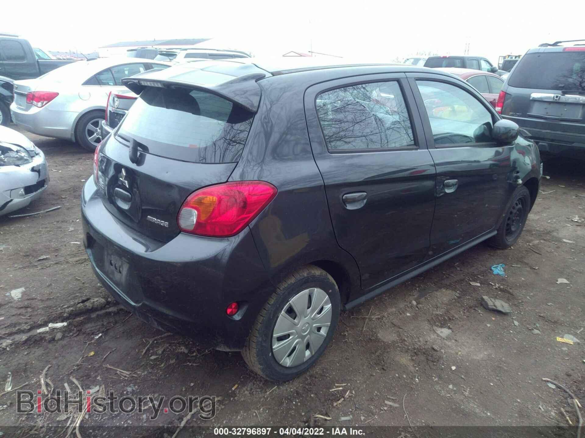 2014 MITSUBISHI MIRAGE - VIN: ML32A3HJ2EH025577 - Фото 4