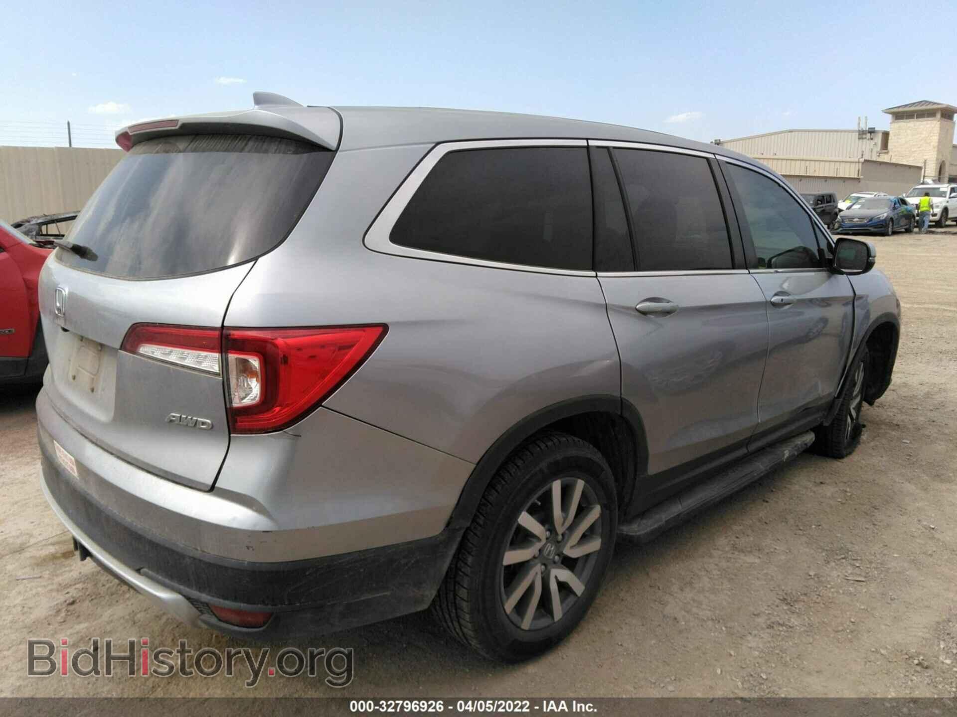 2019 HONDA PILOT - VIN: 5FNYF6H52KB047863 - Фото 4